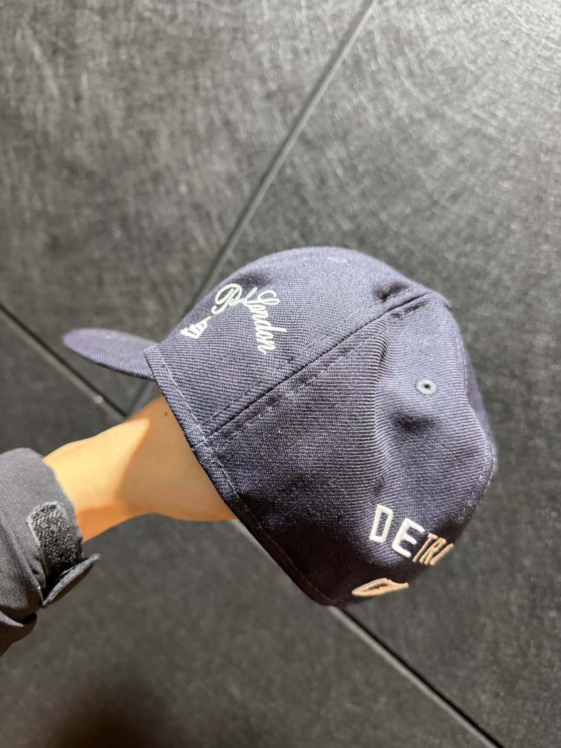 팔라스 x 디트로이트 타이거즈 뉴에라 캡 네이비 - 22SS 상품이미지2