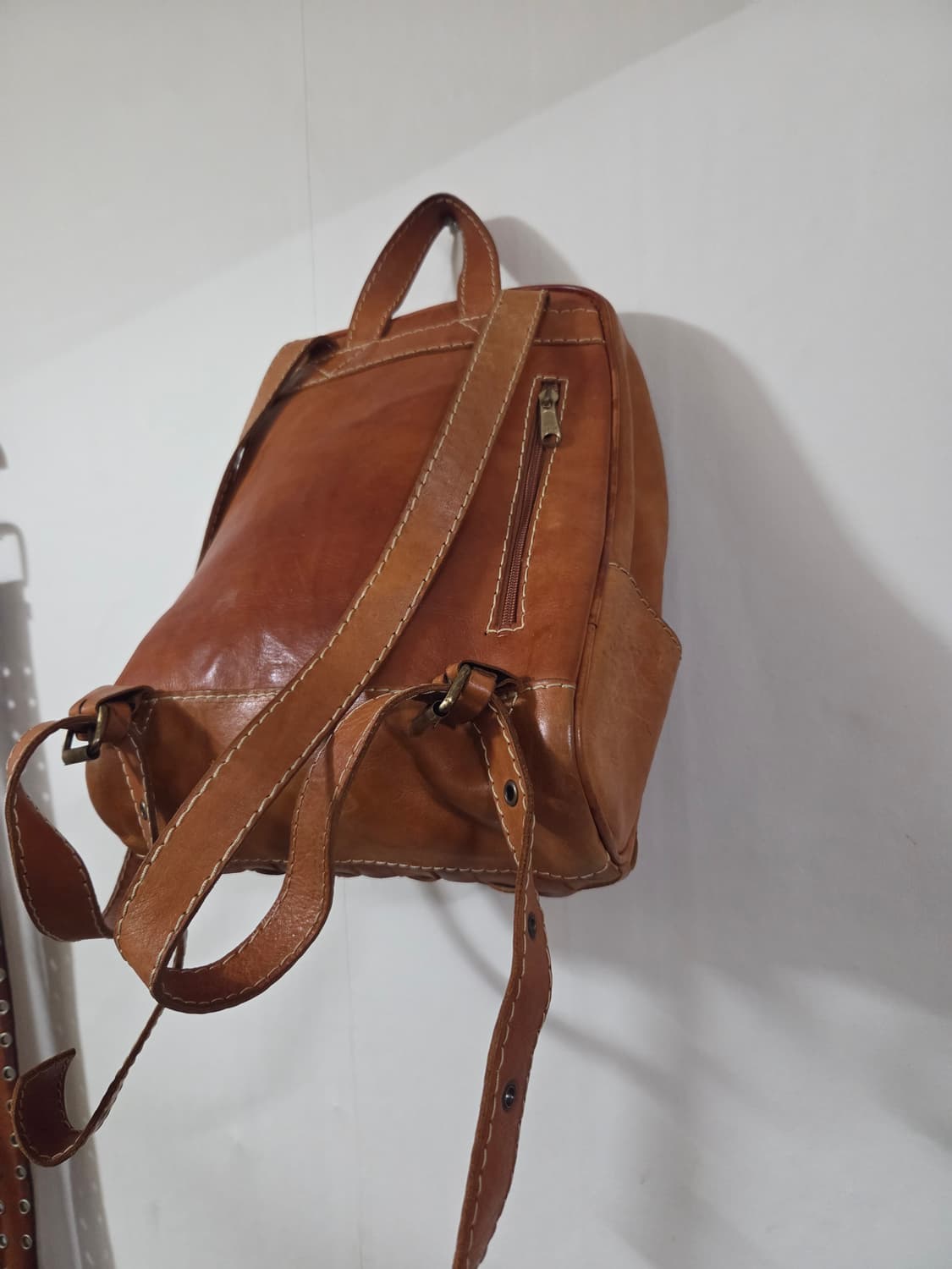 가죽 백팩 상품이미지5