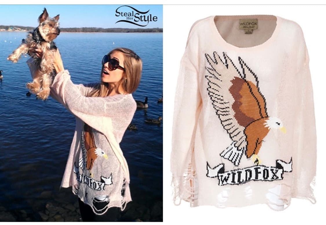 wildfox 와일드폭스 이글 니트 스웨터 상품이미지1