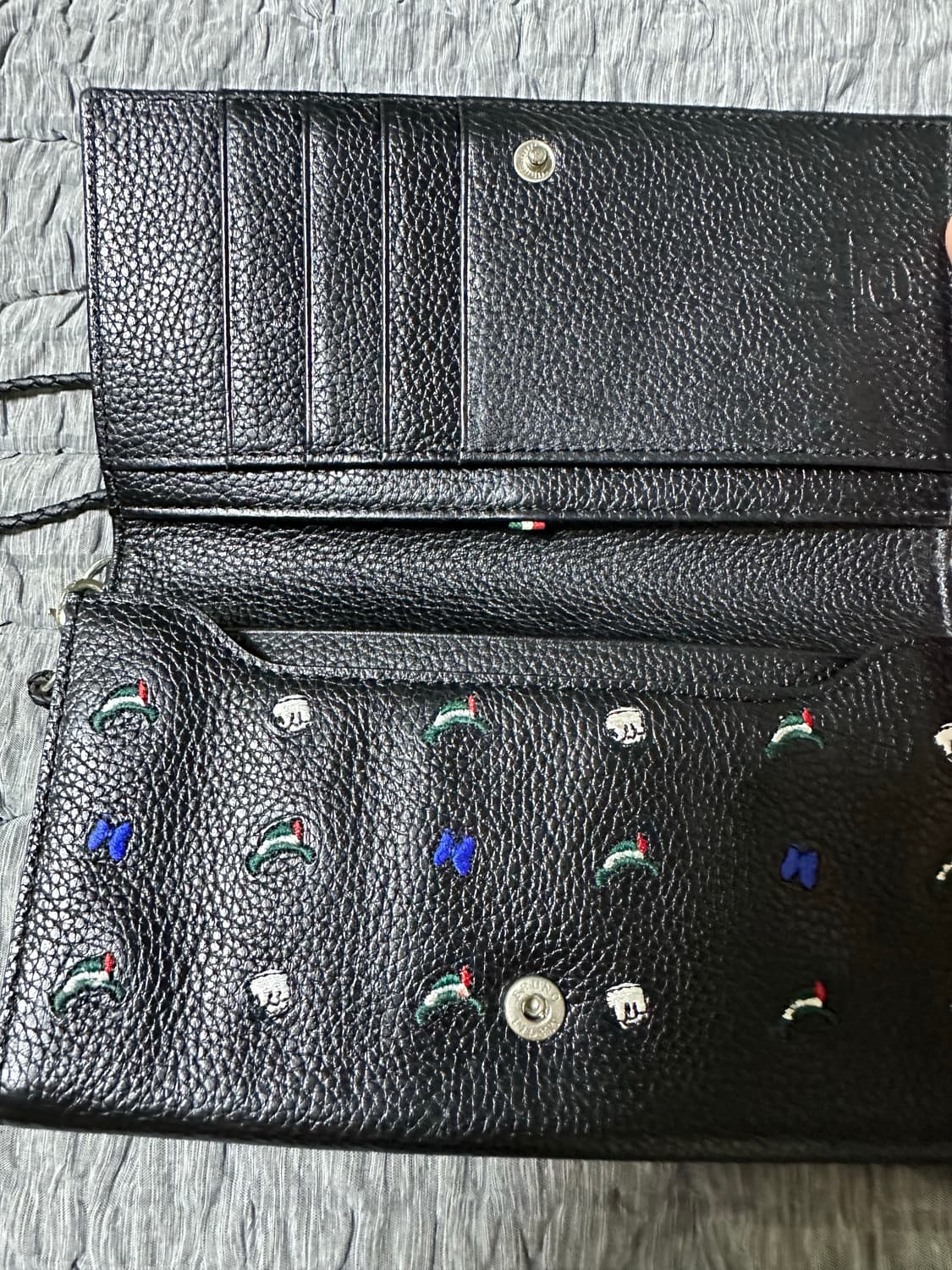 브루노말리 블랙 가죽 체인 크로스백 상품이미지4