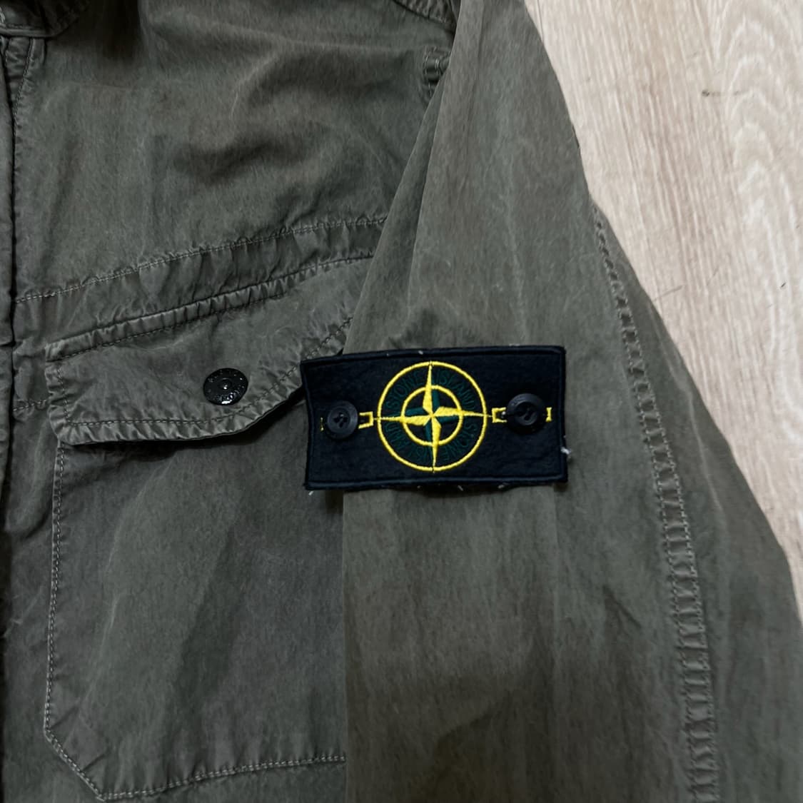 스톤아일랜드 올드이펙트 오버셔츠 M 상품이미지3