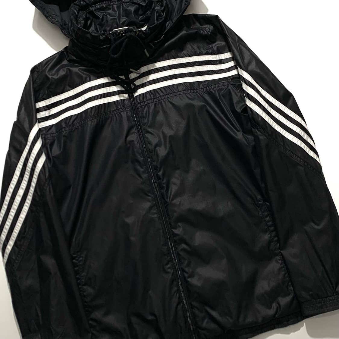 아디다스 블랙 3스트랩 바람막이 트랙자켓   상품이미지2