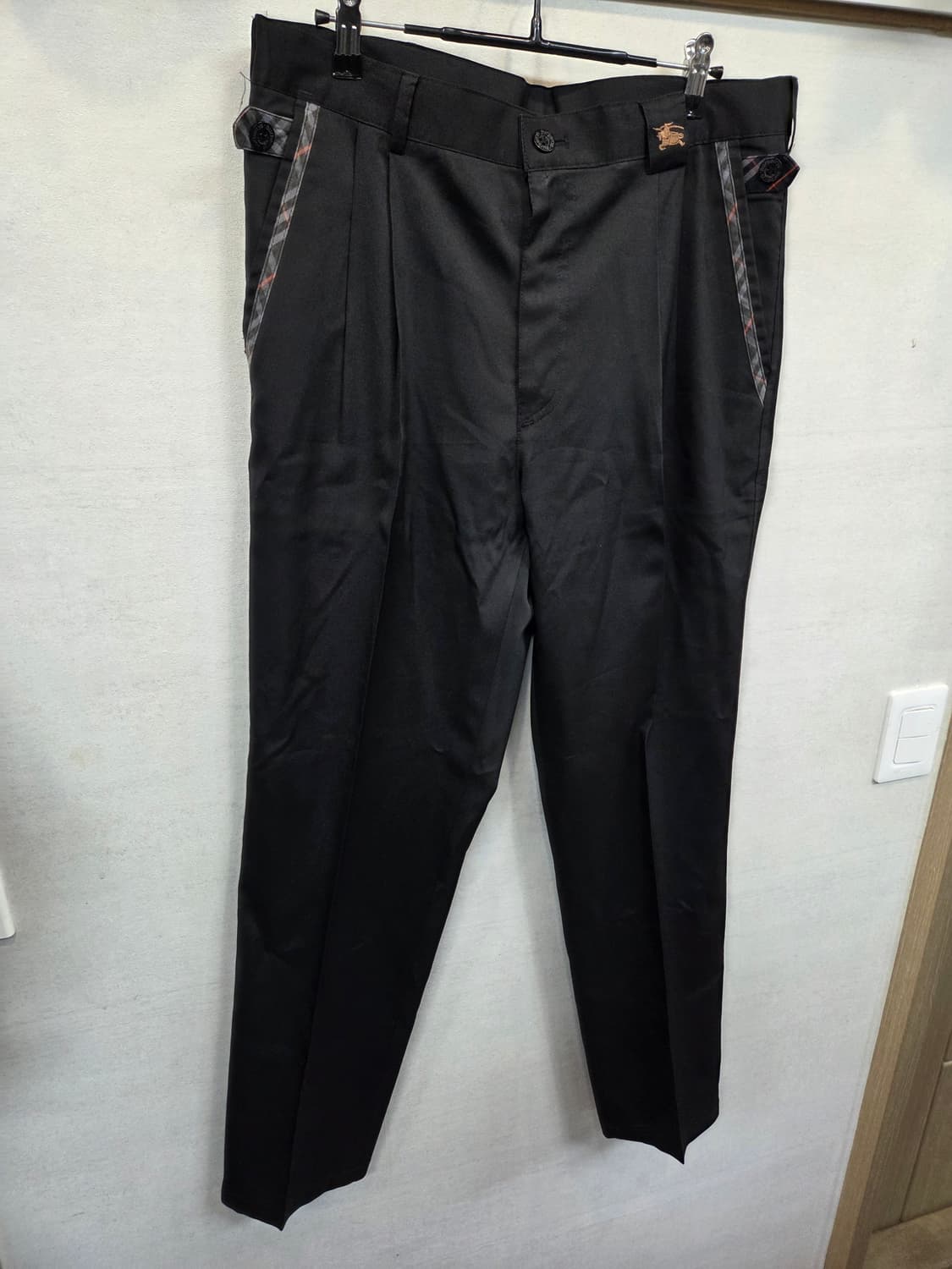 버버리 빈티지 올드스쿨 슬렉스 팬츠 대략 32 상품이미지7