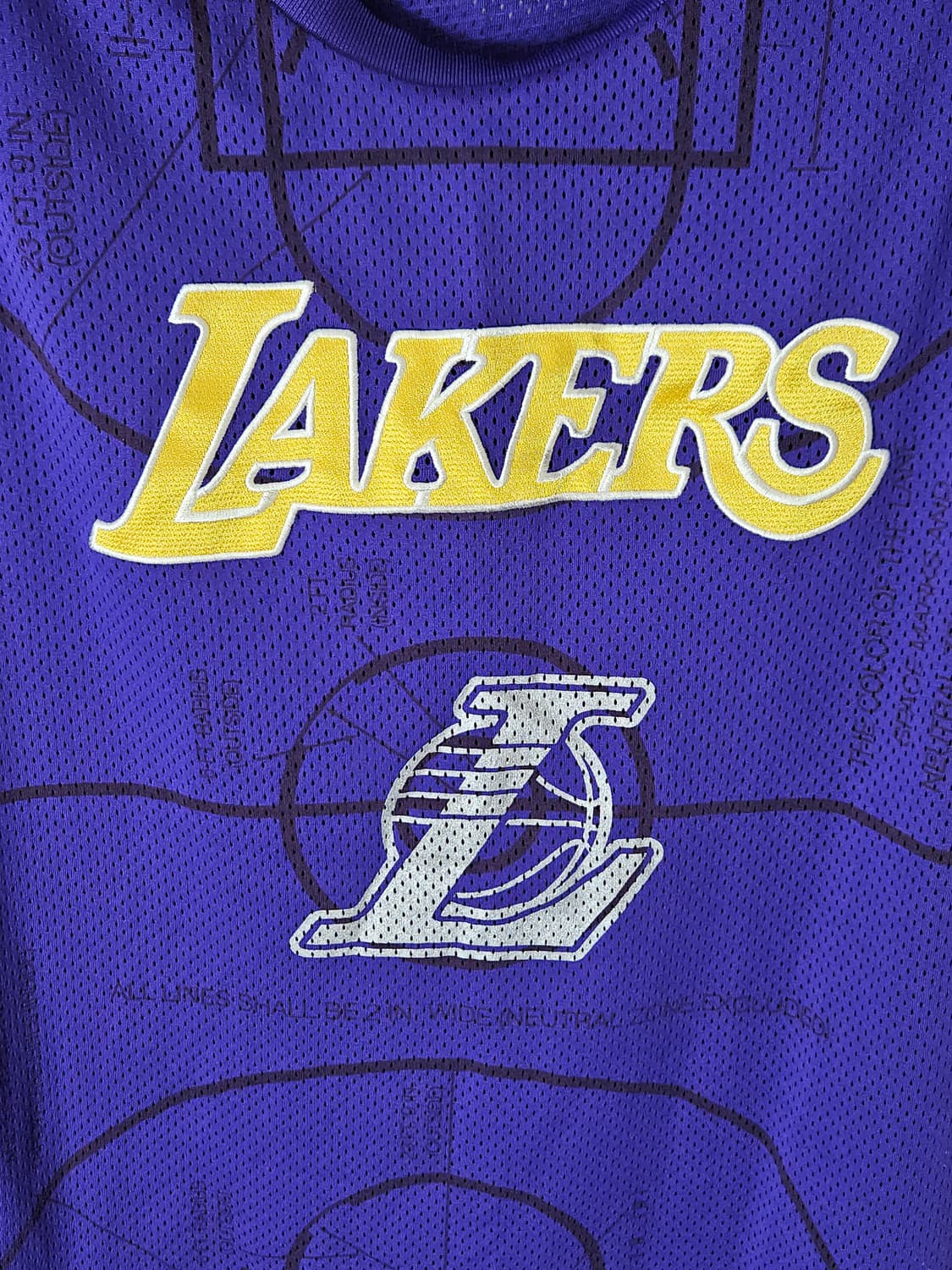 NBA 레이커스 농구져지 유지폼 기능성 조끼 M 상품이미지2