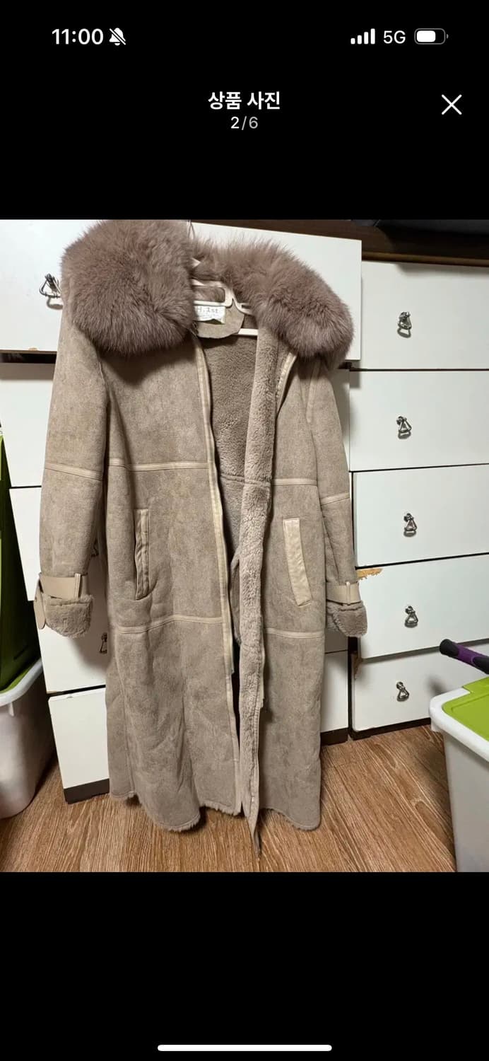 폭스퍼 안감전체퍼무스탕 상품이미지2