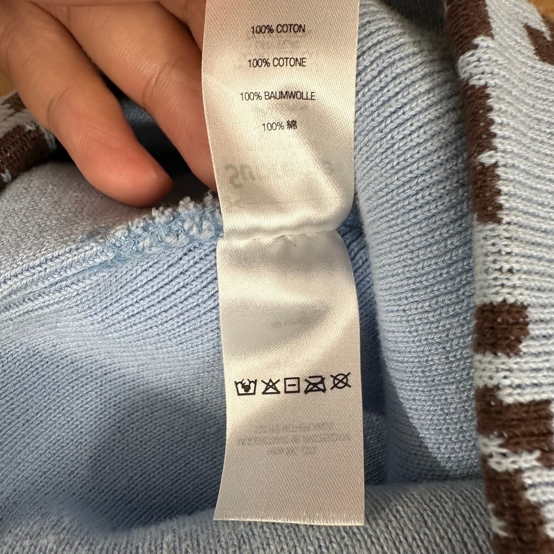 2022SS 슈프림 팻 팁 비니 ‘스카이블루’ 상품이미지4