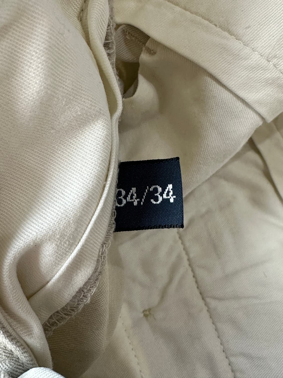 폴로 투플리츠 치노 팬츠 34x34  상품이미지6