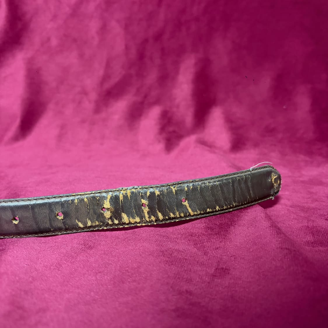 Richadd 슬림 레더 벨트 상품이미지5