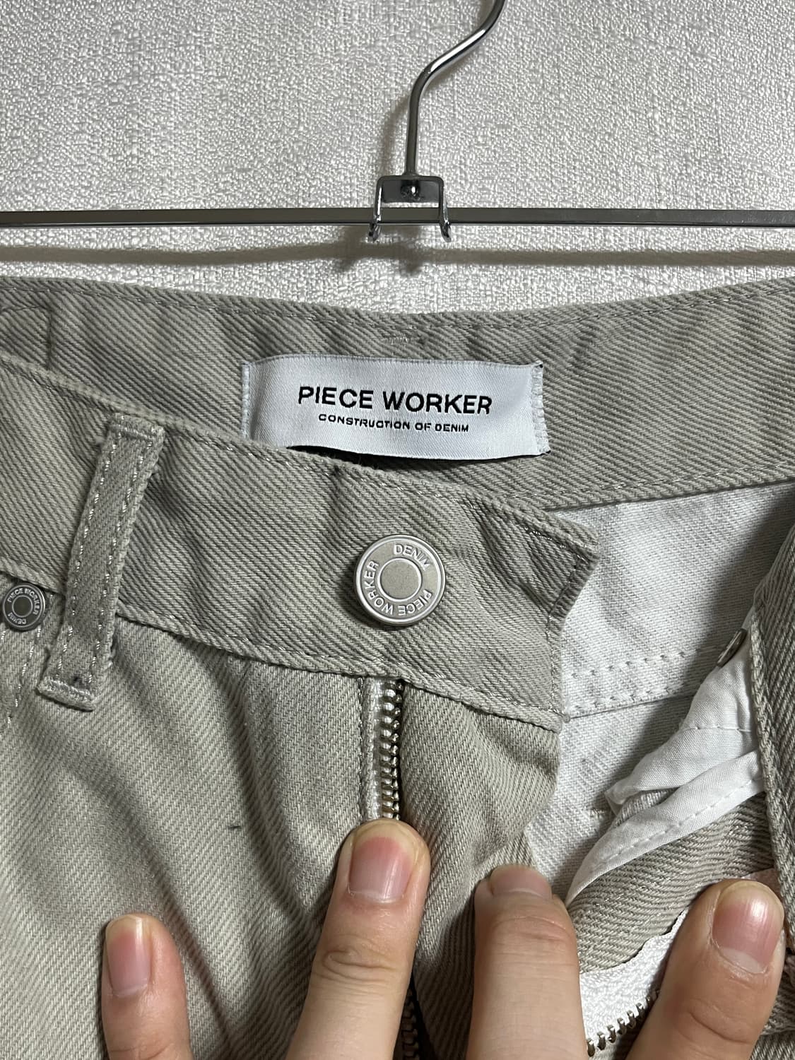 피스워커 연베이지 데님팬츠 청바지 28 상품이미지4