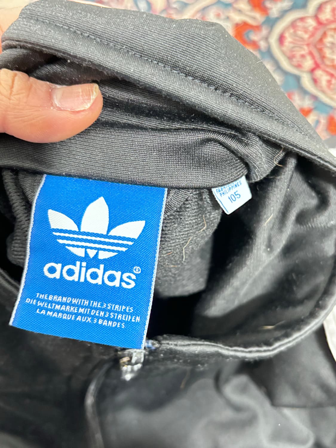 아디다스 블랙 파이어버드 져지  상품이미지4