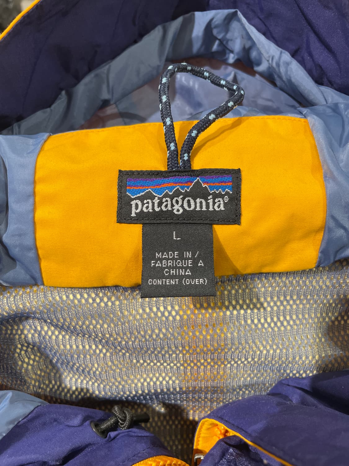 파타고니아 옐로우 나일론 마운틴 자켓 상품이미지7