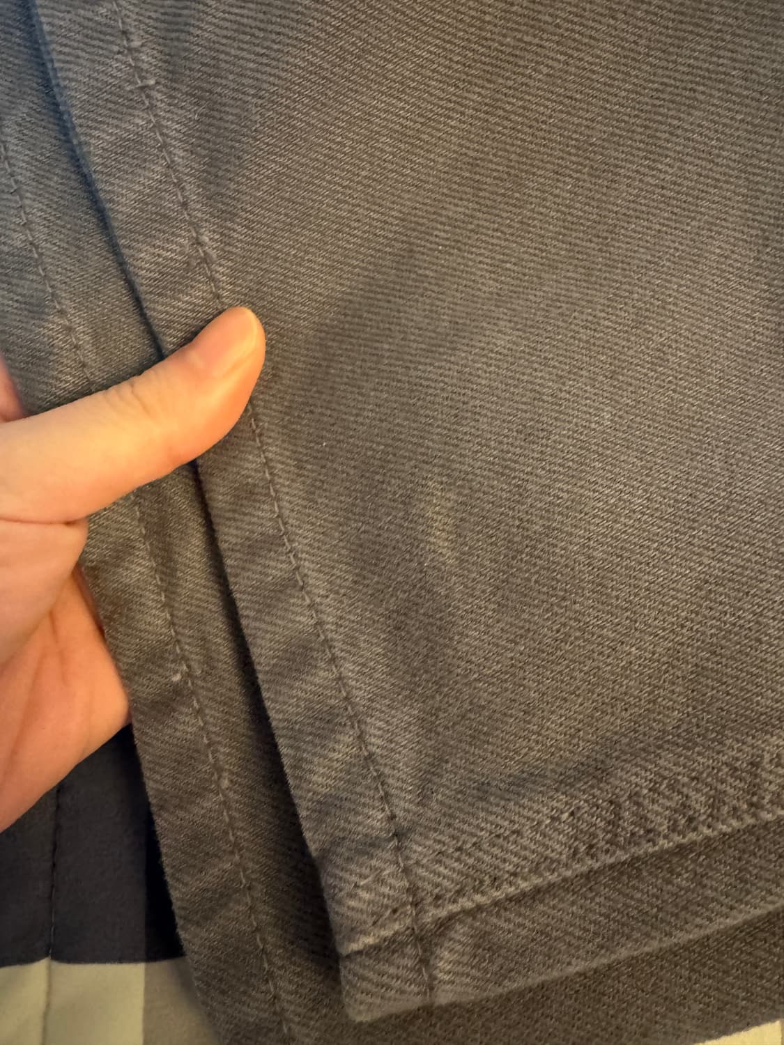 EHRE CLASSIC STRAIGHT DENIM grey(36) 팝니다 상품이미지4