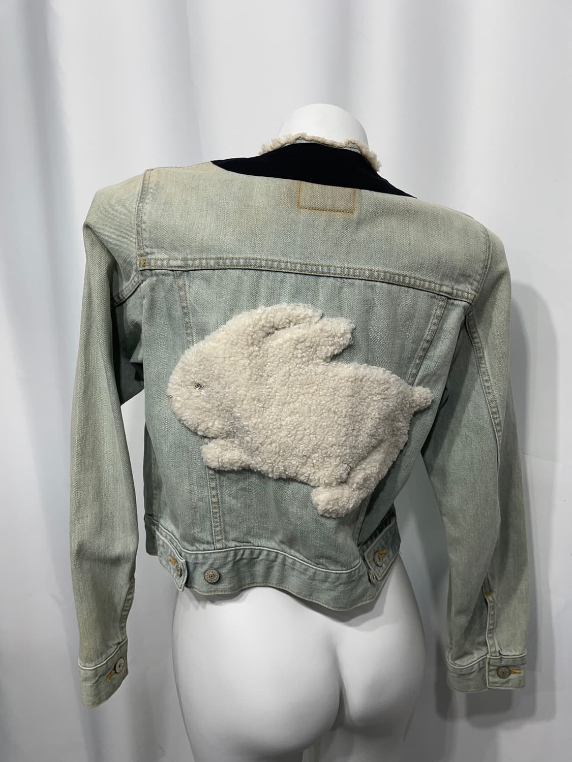 🎸레빗 패치 데님 자켓🎸 상품이미지5
