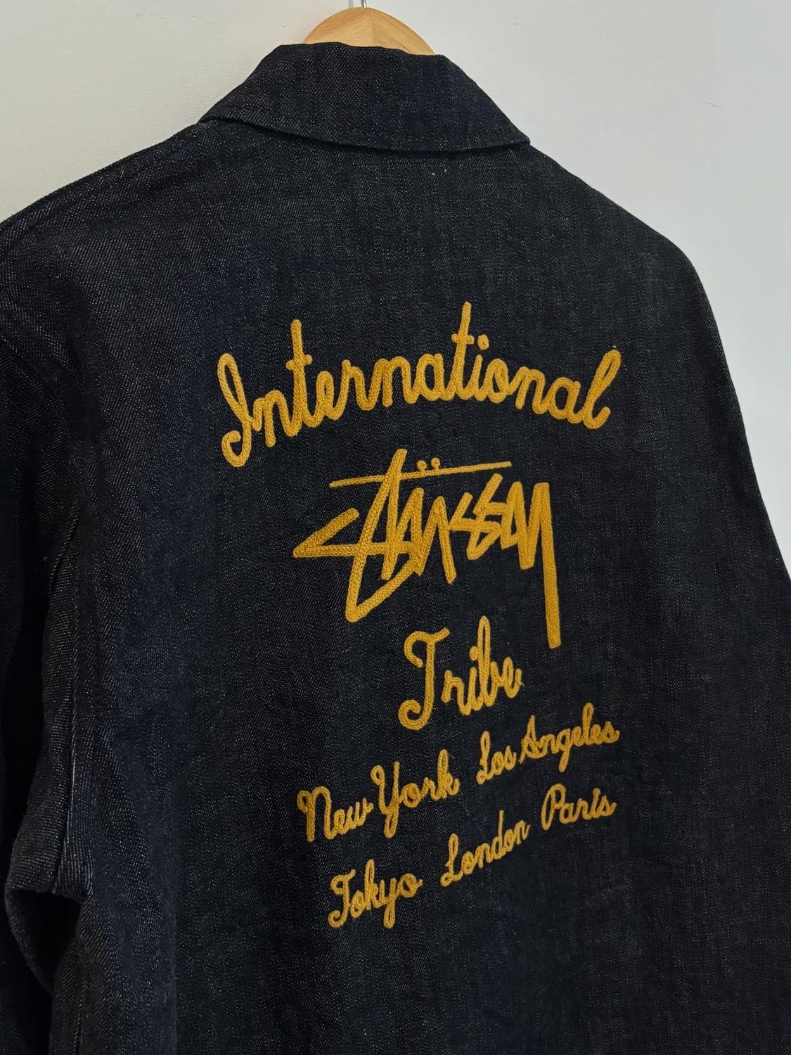 Stussy international denim coach jacket 상품이미지3