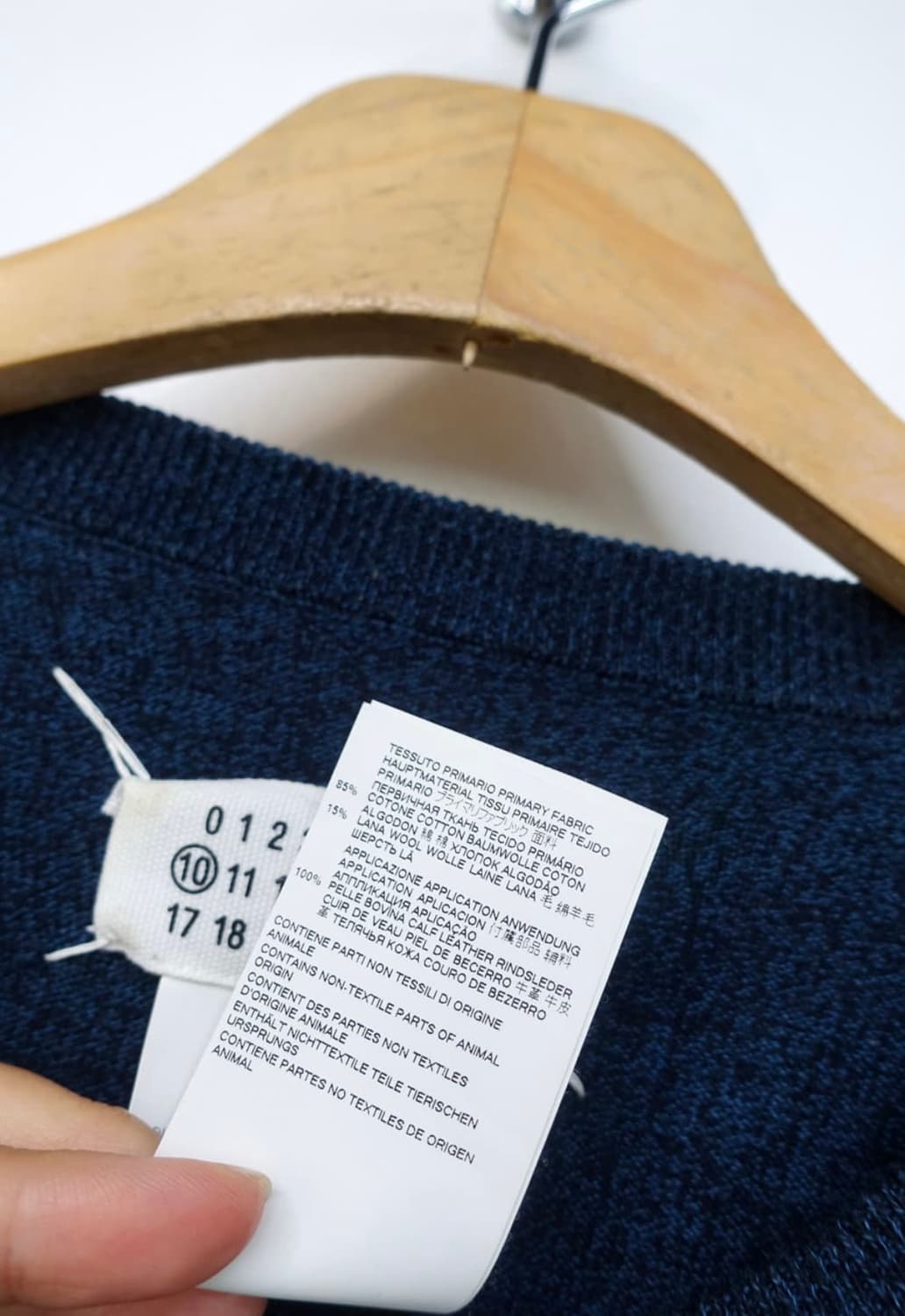 마르지엘라 엘보우 패치 니트 상품이미지6