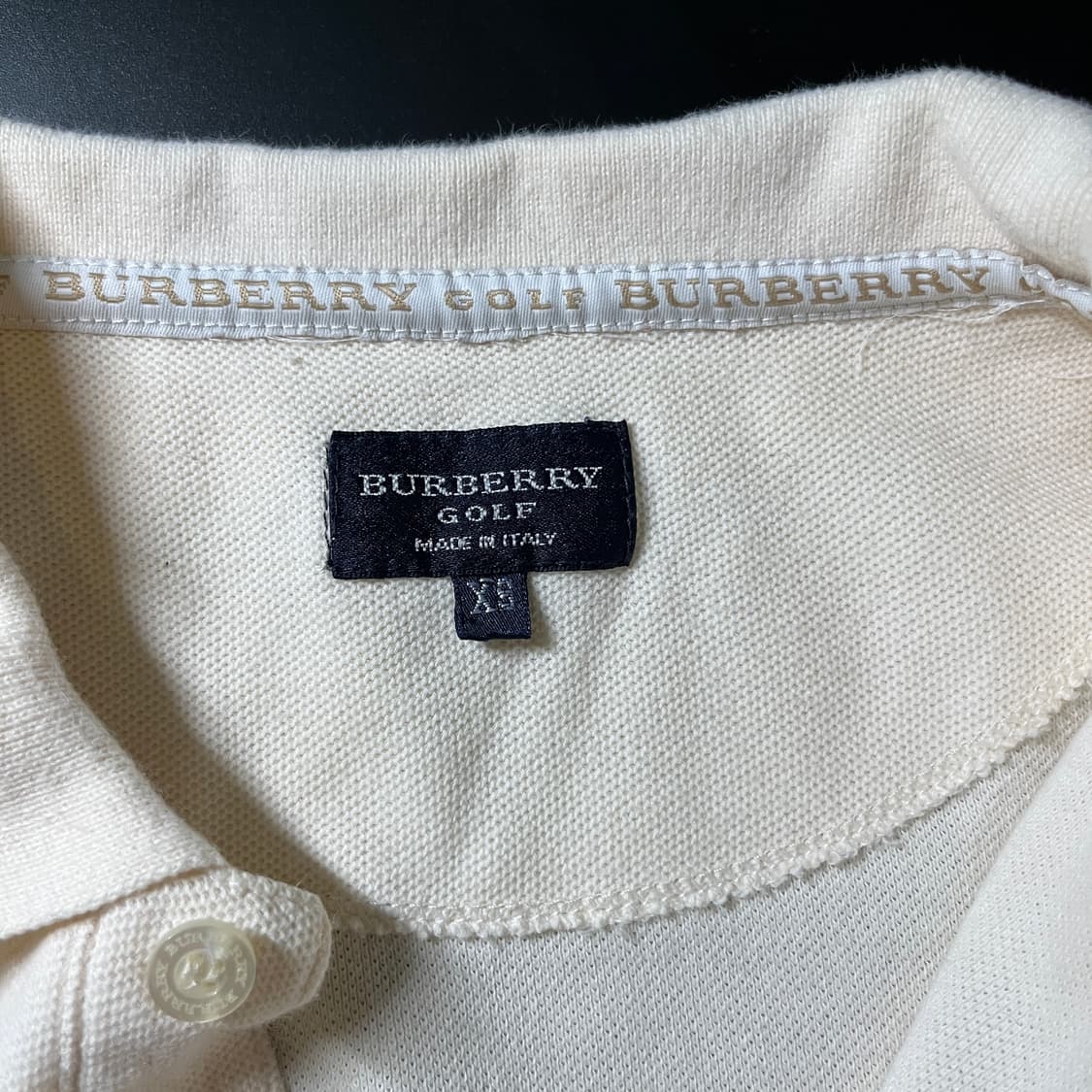 버버리 폴로 반팔카라티 상품이미지5