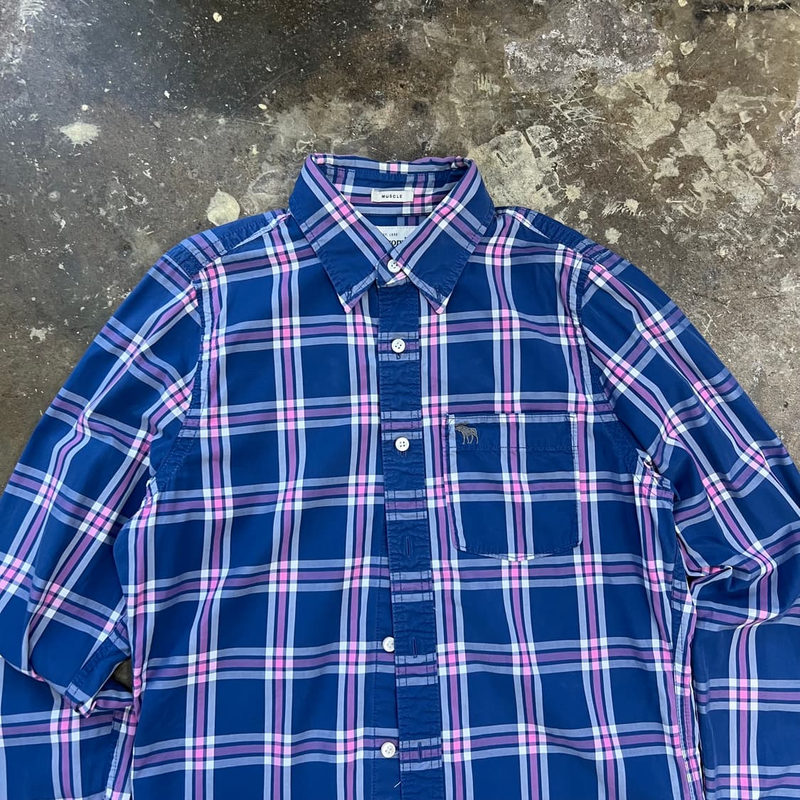 M) 아베크롬비 체크셔츠 남방 상품이미지2