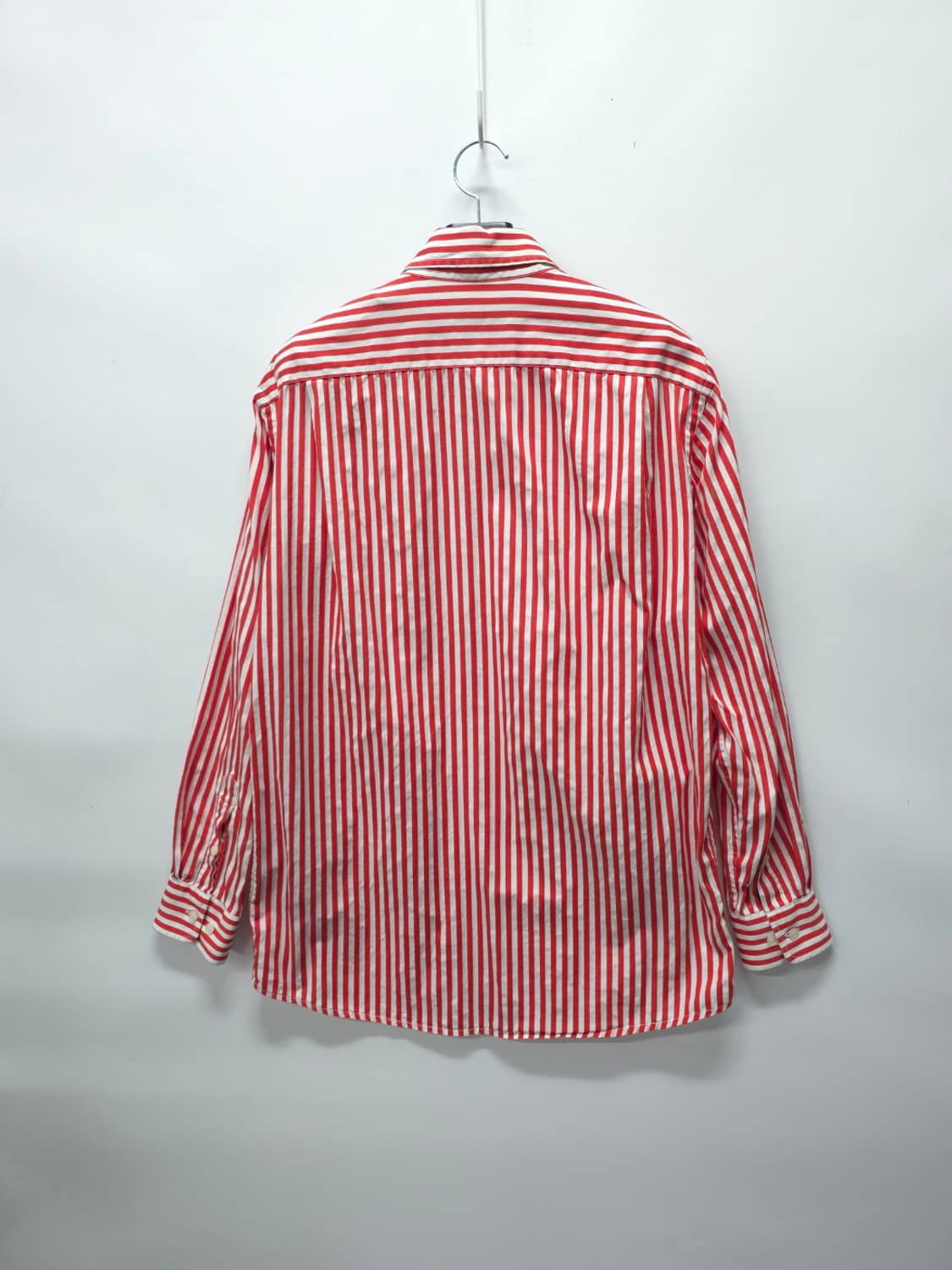 라코스테 남성 오렌지 스트라이프 버튼다운 셔츠(95~100) 상품이미지9