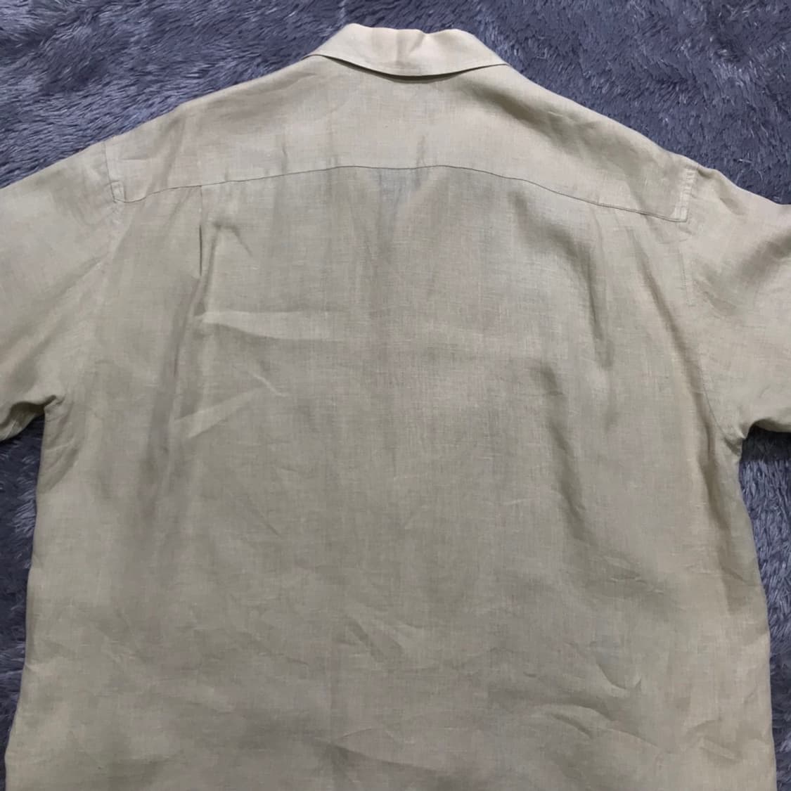 [[2XL, A급] 입생로랑(YSL) 린넨 반팔 셔츠@338 상품이미지2