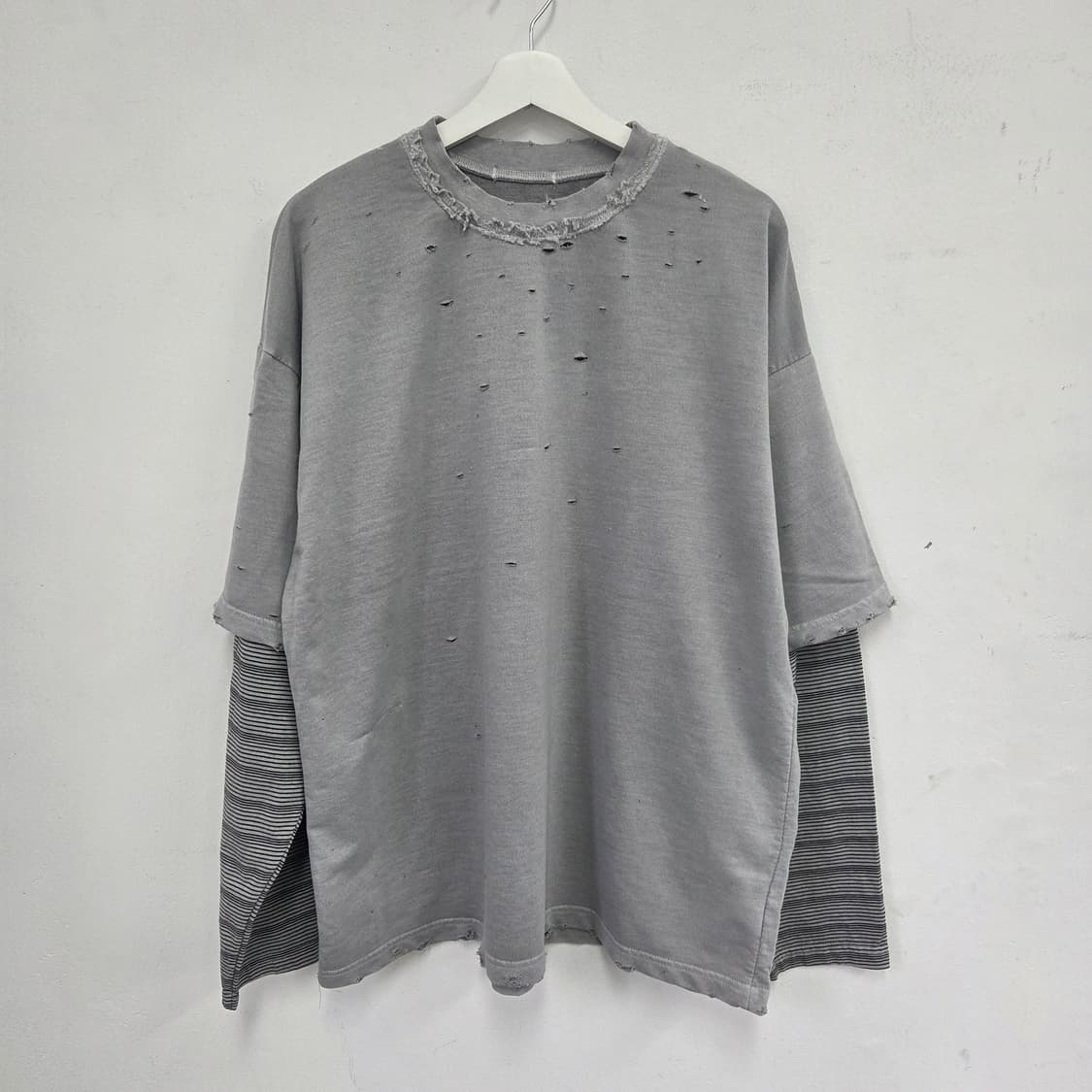 빈티지 긴팔 레이어드 티셔츠 상품이미지7