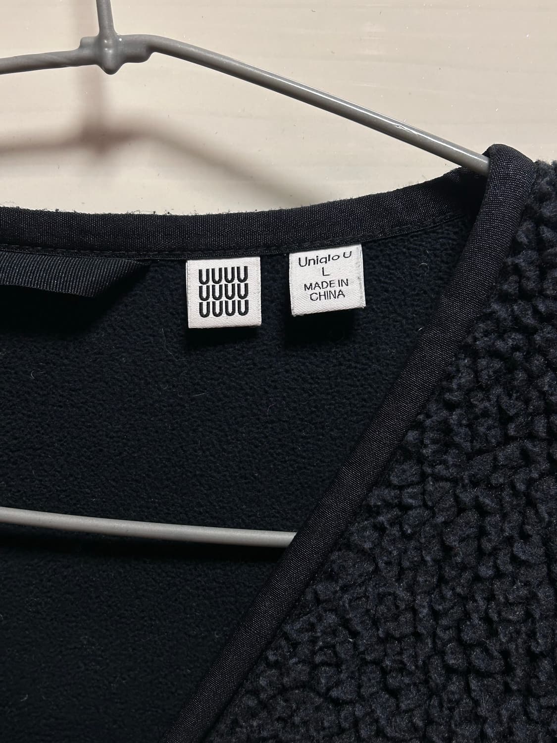 유니클로 플리스 자켓 블랙 L 상품이미지2