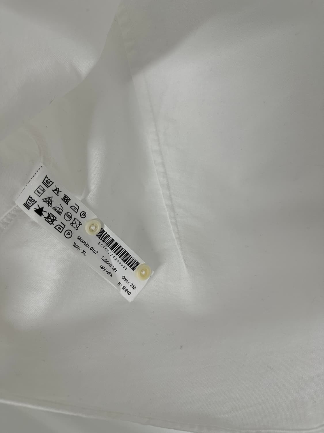 [마시모두띠] 남자 화이트 옥스포드 셔츠 상품이미지3