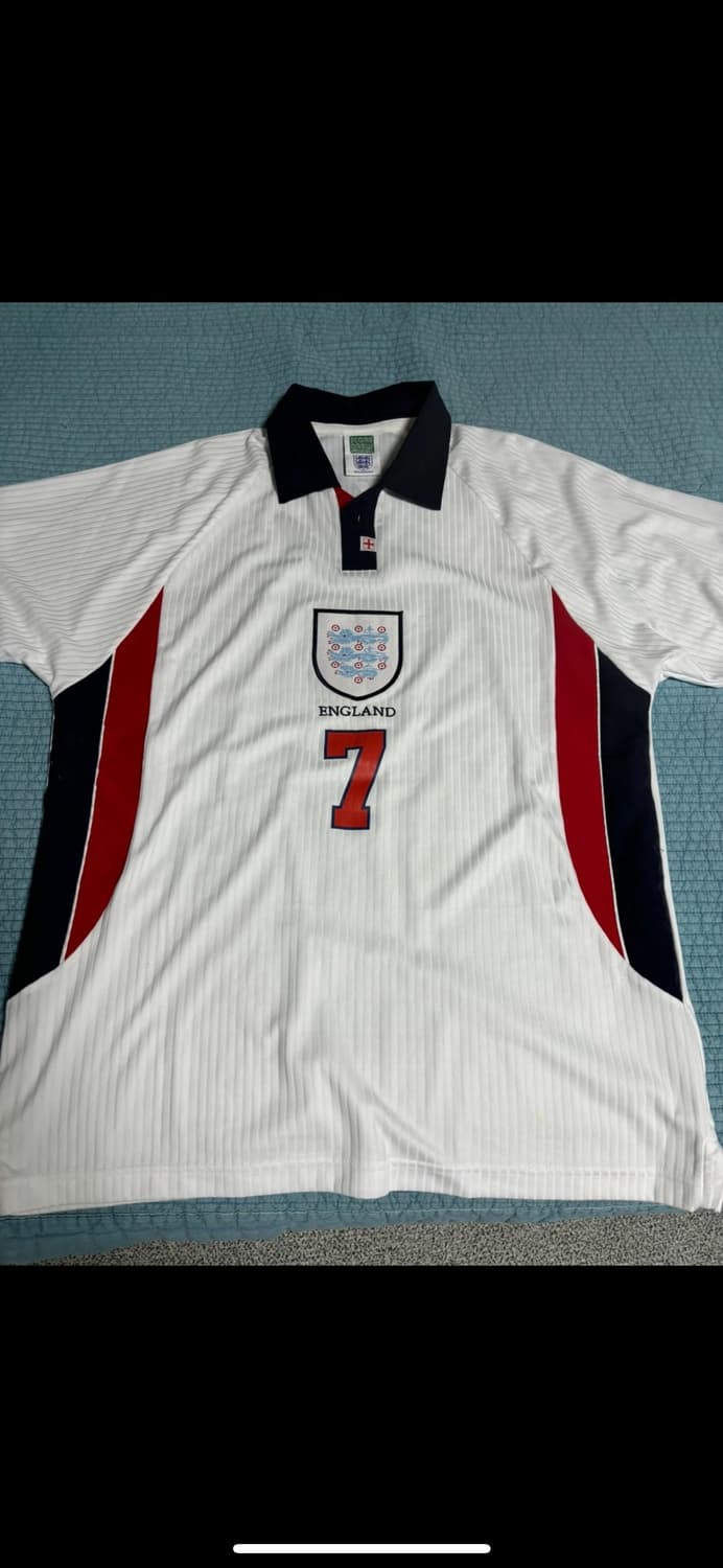 97-99 잉글랜드 국대 베컴 복각유니폼 상품이미지1