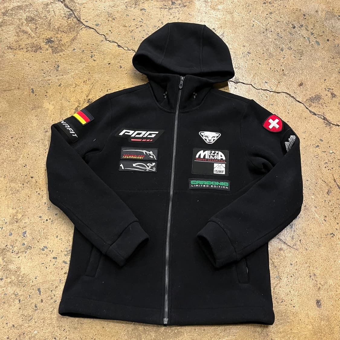 [정품/M] 다이나핏 피디지 플리스 자켓 후드집업 b17 상품이미지2