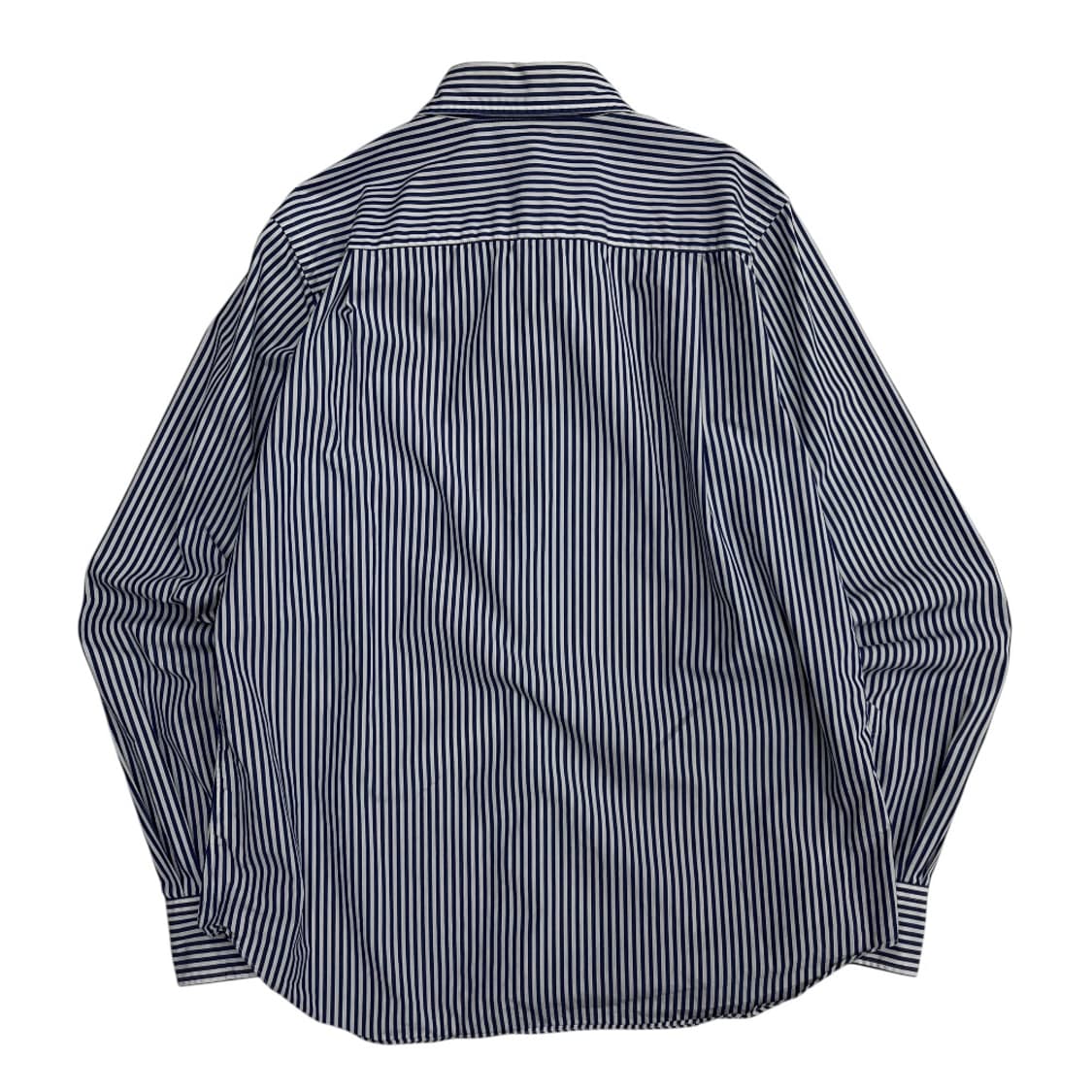 꼼데가르송 블랙와펜 블루 스트라이프 셔츠 M 상품이미지3