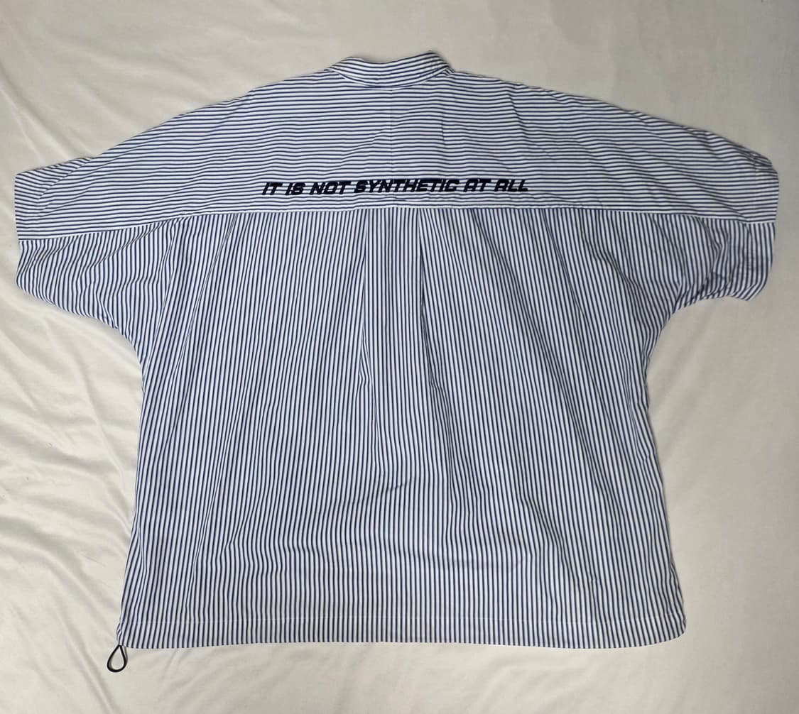 준지 오버핏 스티어링 셔츠 46 (가단70cm) 상품이미지2