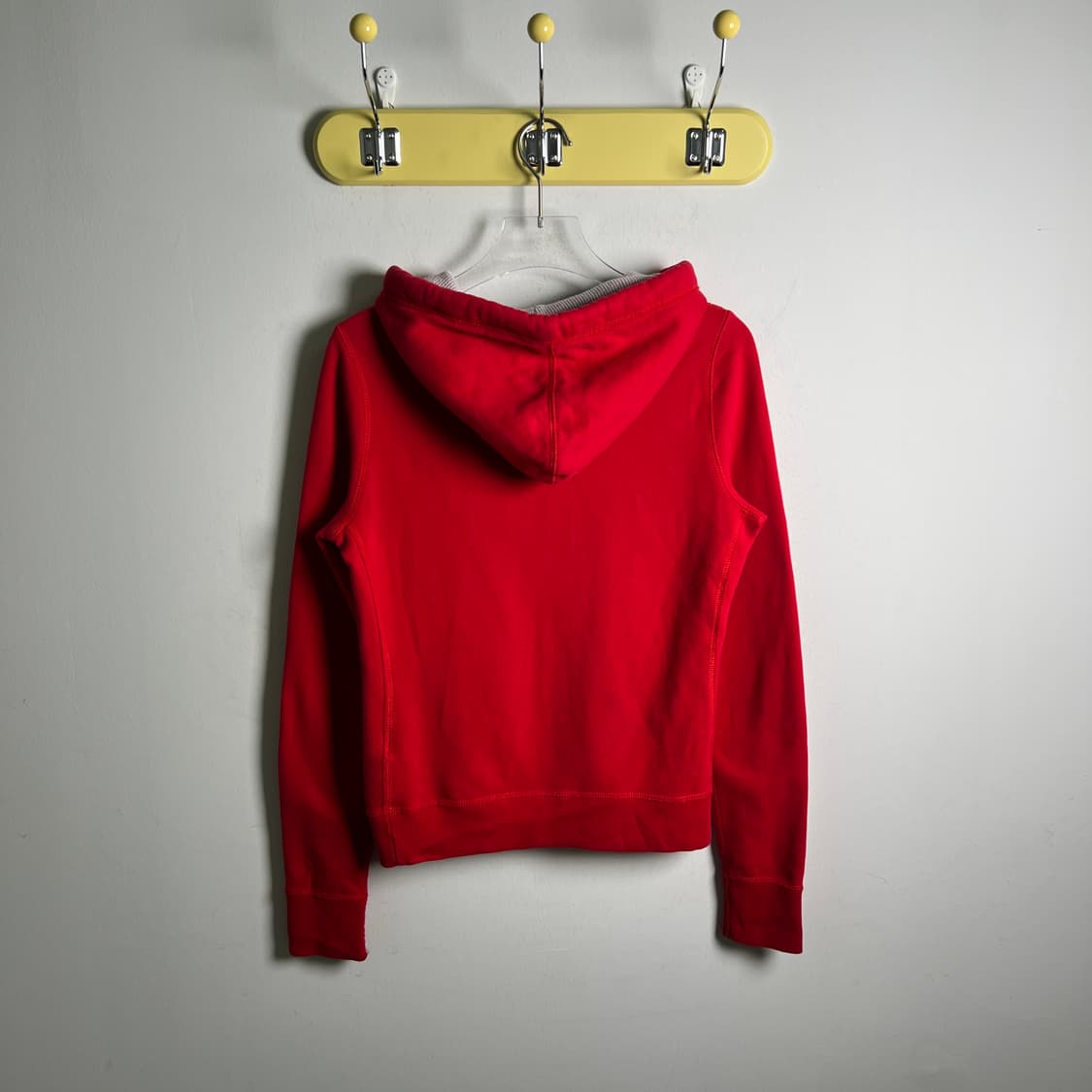 아베크롬비 레드 후드티 S 상품이미지2