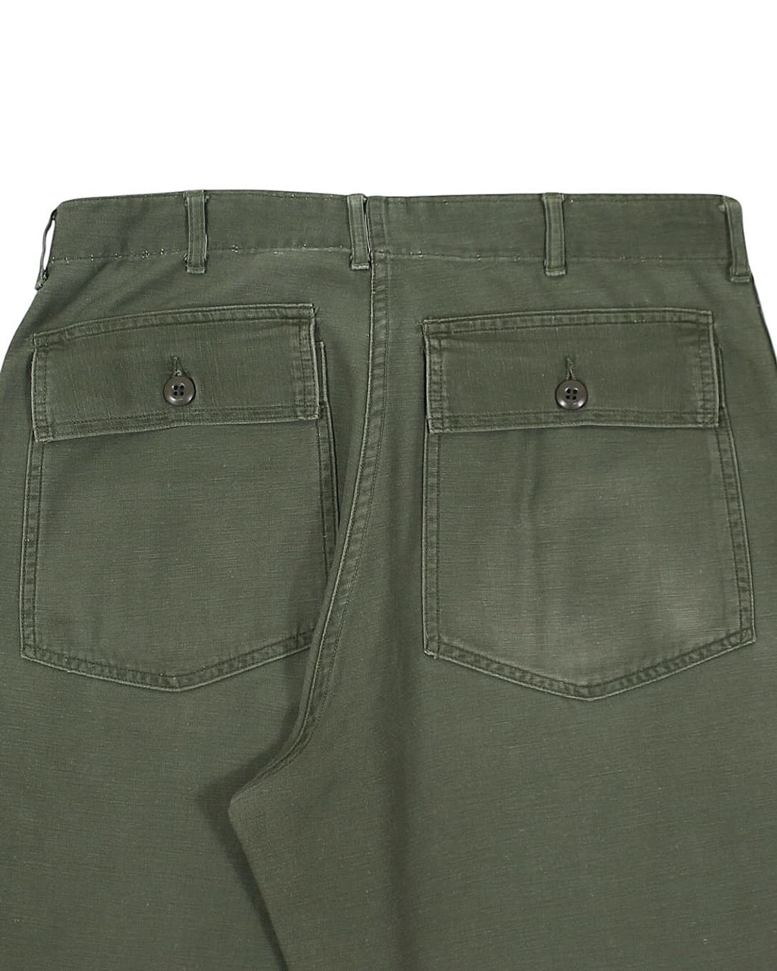 1970 US Army OG107 사틴 미군 퍼티그 팬츠 베이커 밀리터리 상품이미지3