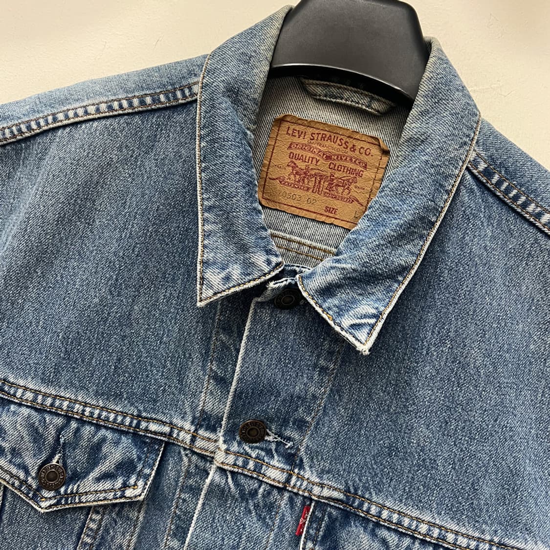 90s 리바이스 70503 데님 베스트 조끼 L 상품이미지3