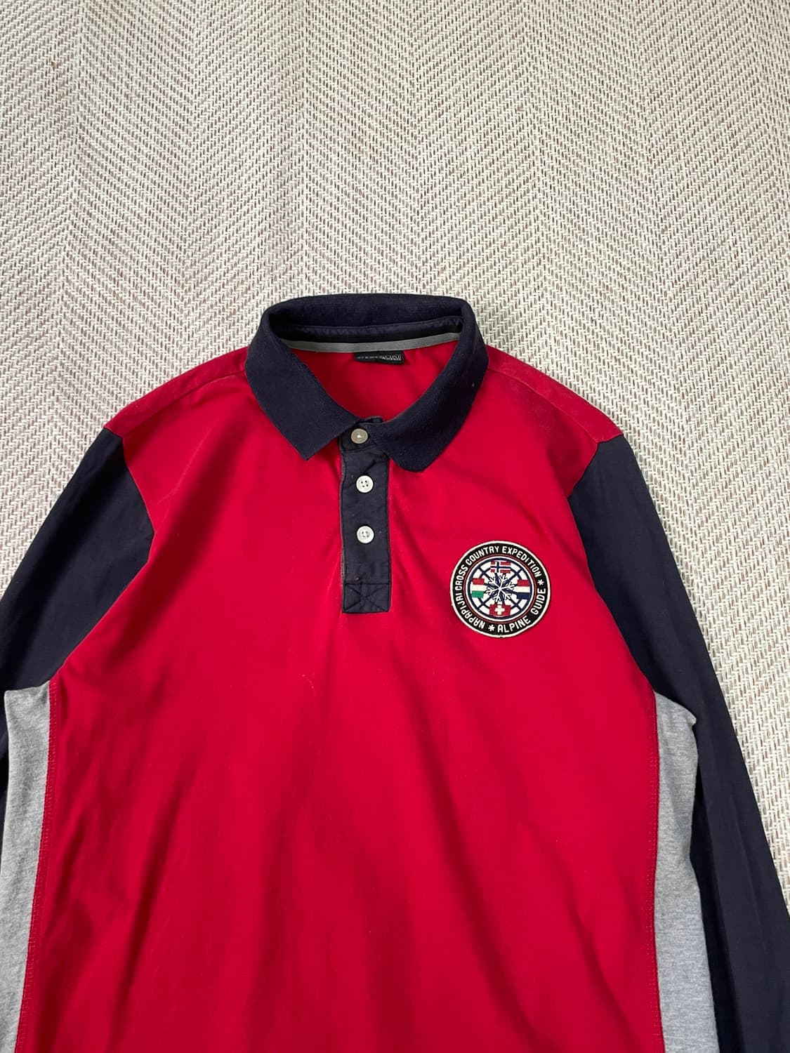 나파피리 브리티쉬 카라 긴팔티셔츠  J03358 상품이미지2