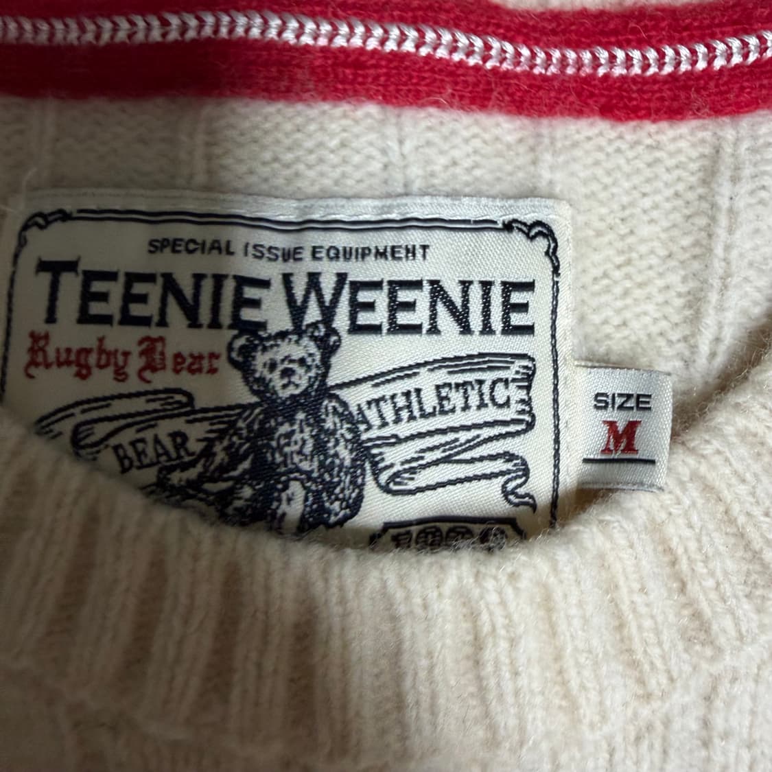 티니위니 아이보리 니트 m 상품이미지3