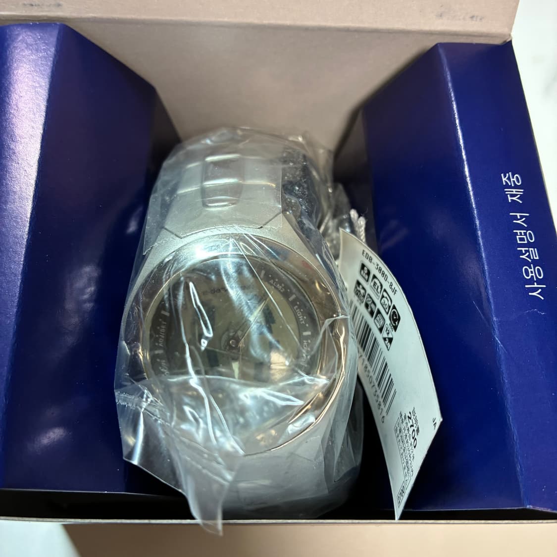 [새상품 풀박스] 카시오 아날로그 데이터 뱅크 시계 상품이미지9