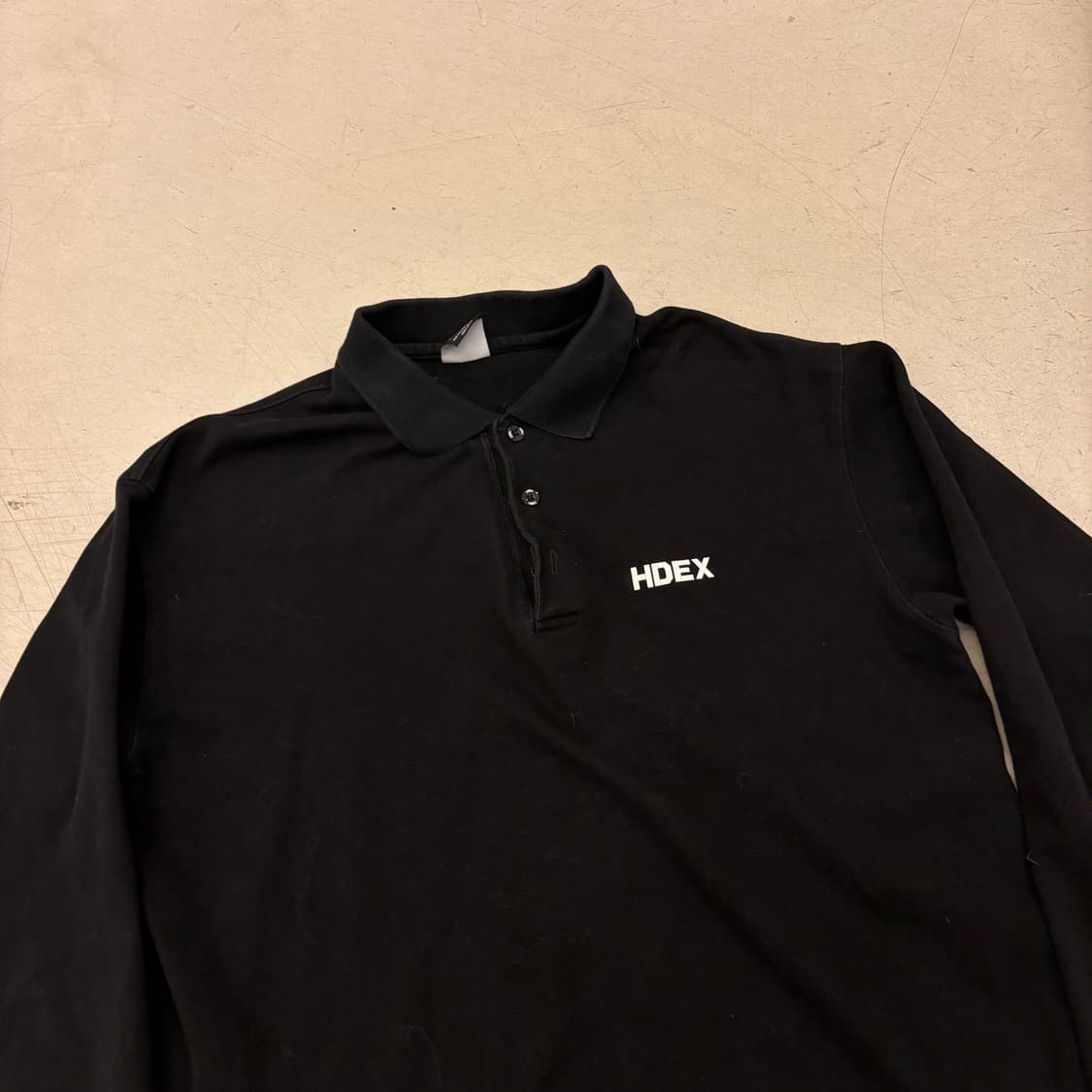 에이치덱스 스몰로고 블랙 카라티 상품이미지2