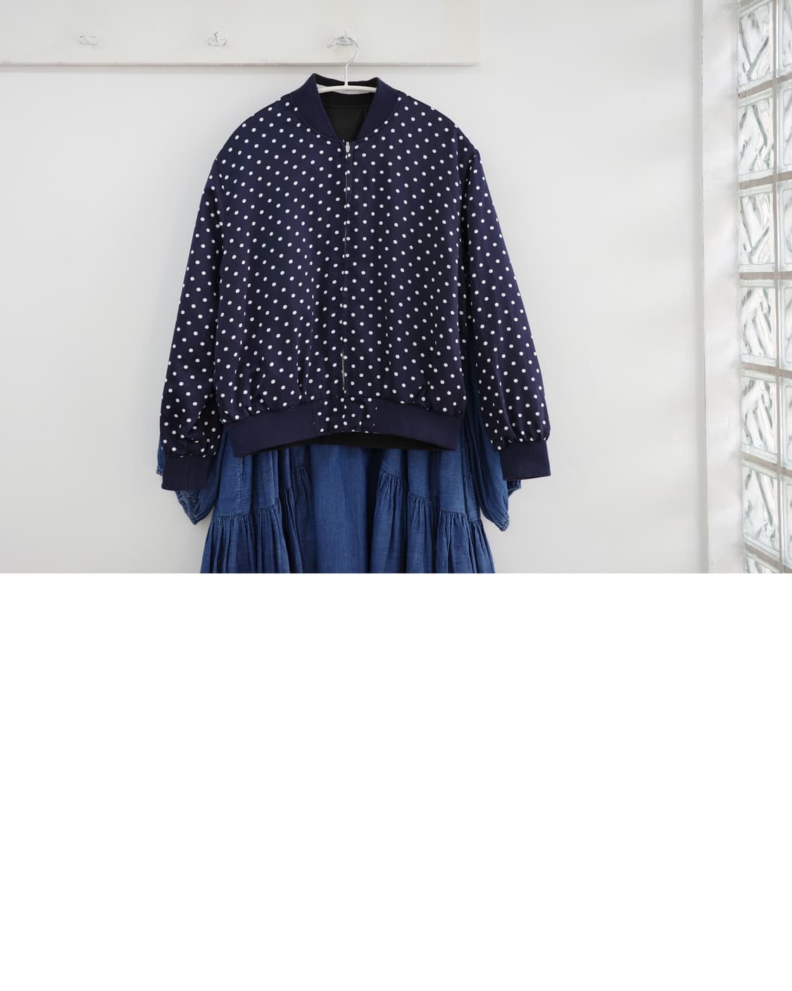  Reversible dot black jacket 상품이미지4