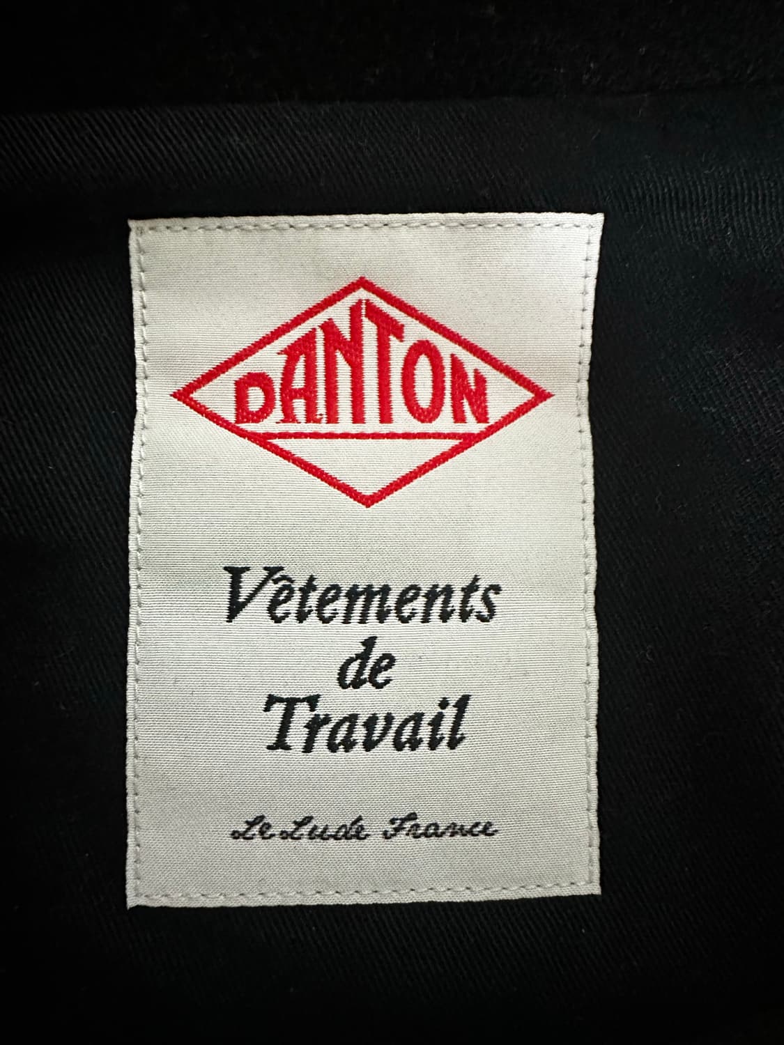 [95-100] 단톤 울 카라 블루종 상품이미지3