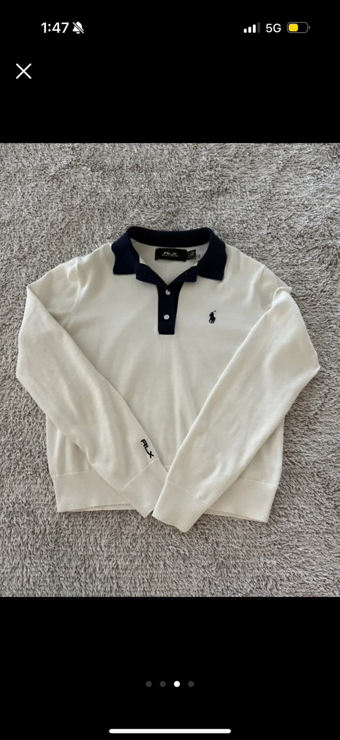 퍼포먼스 폴로 칼라 스웨터 상품이미지1