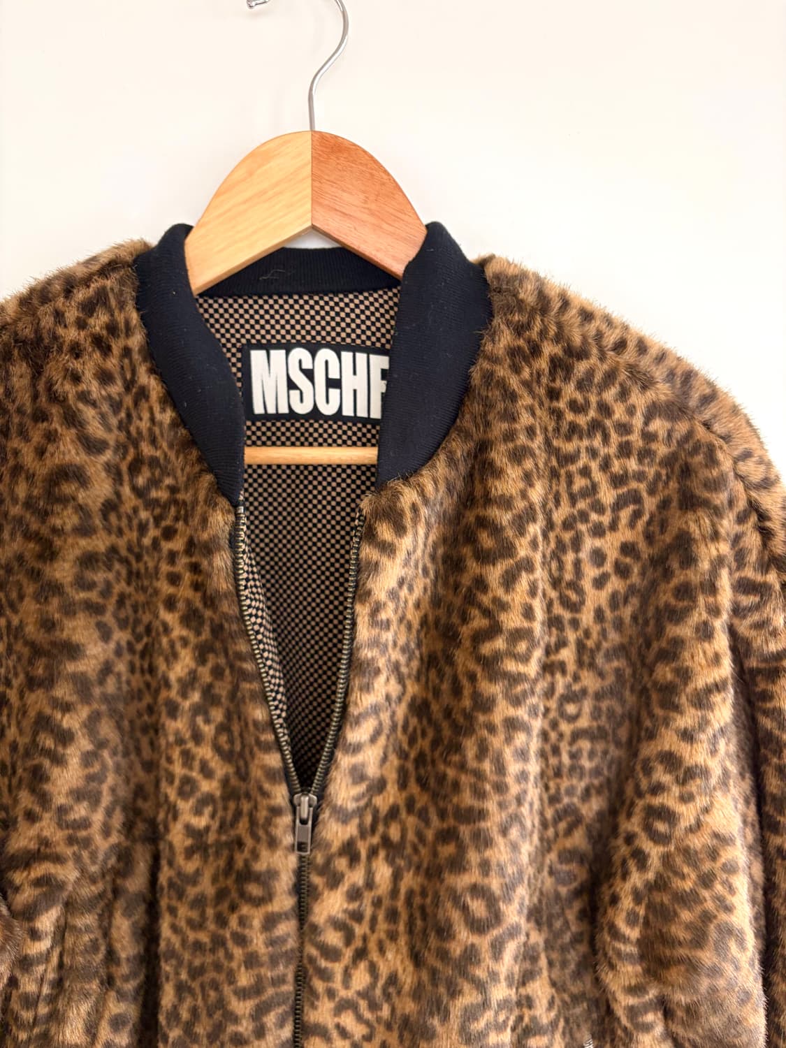 미스치프 레오파드 퍼 자켓 상품이미지2
