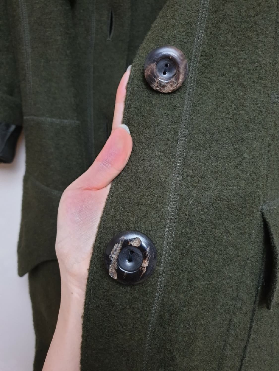 parceque mode 울나일론혼방 하이넥카라 핏앤플레어 슬림핏 코트 상품이미지7