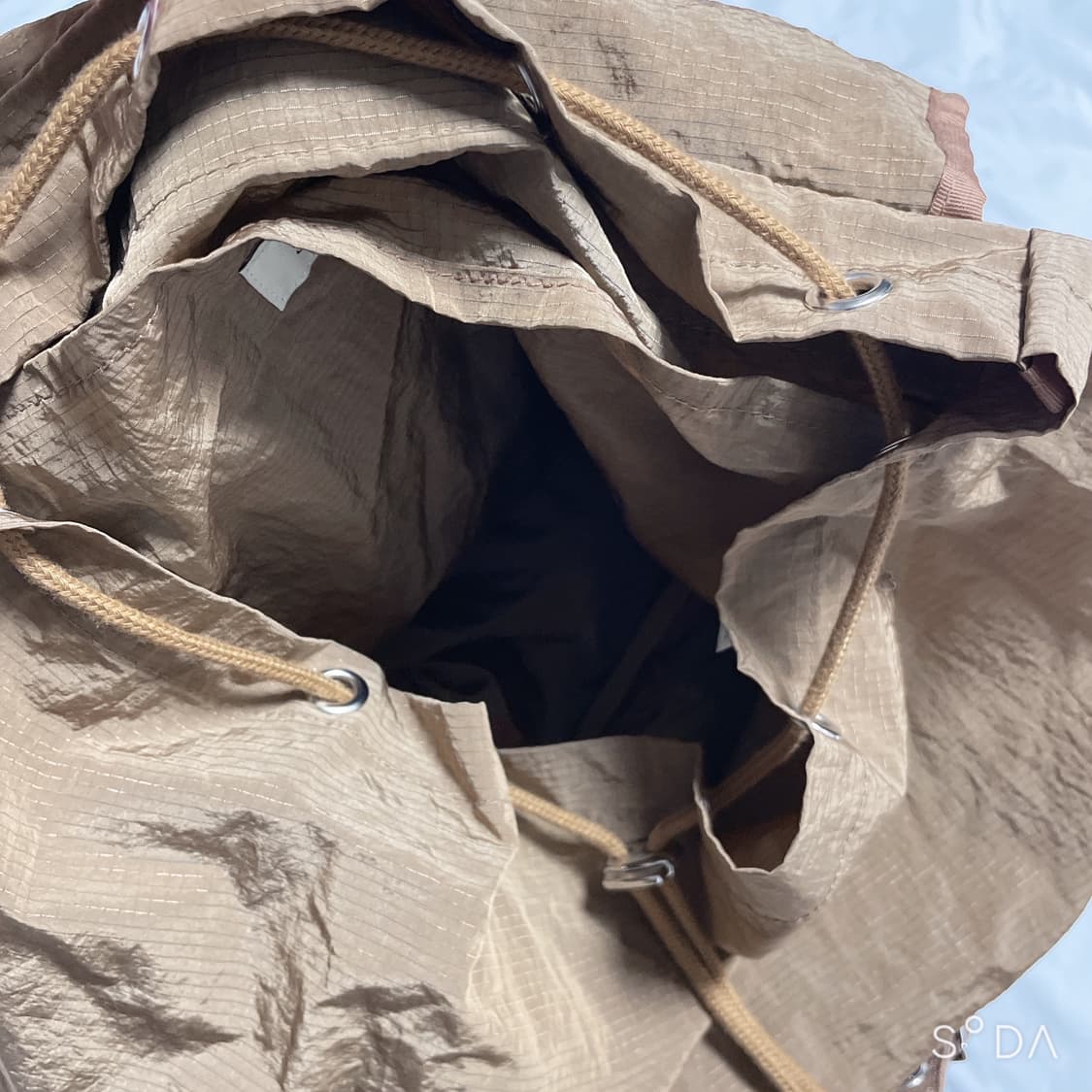 Smoothmood 스무스무드 나일론 백팩 브라운 상품이미지9