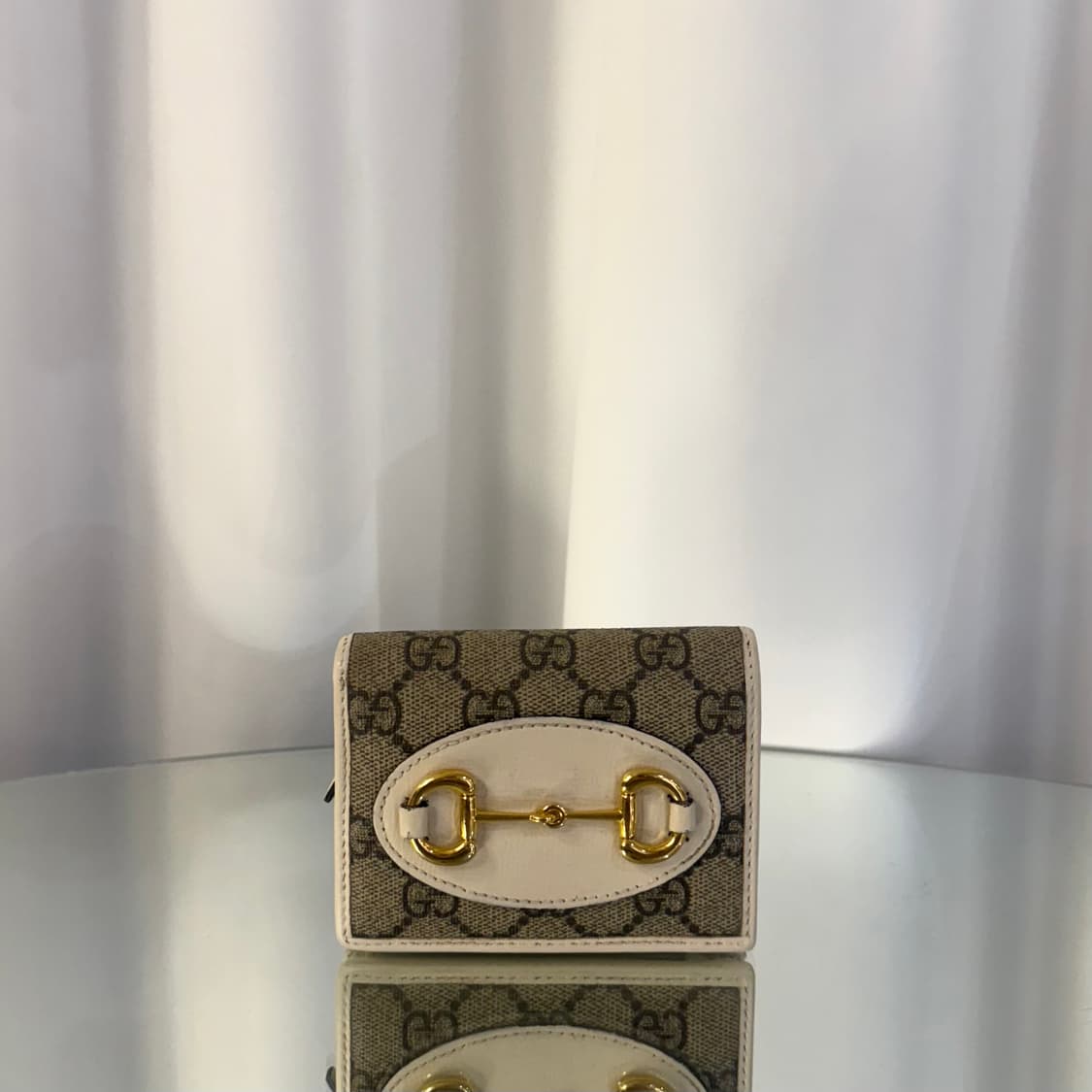 구찌 홀스빗 1955 반지갑 에보니 상품이미지1