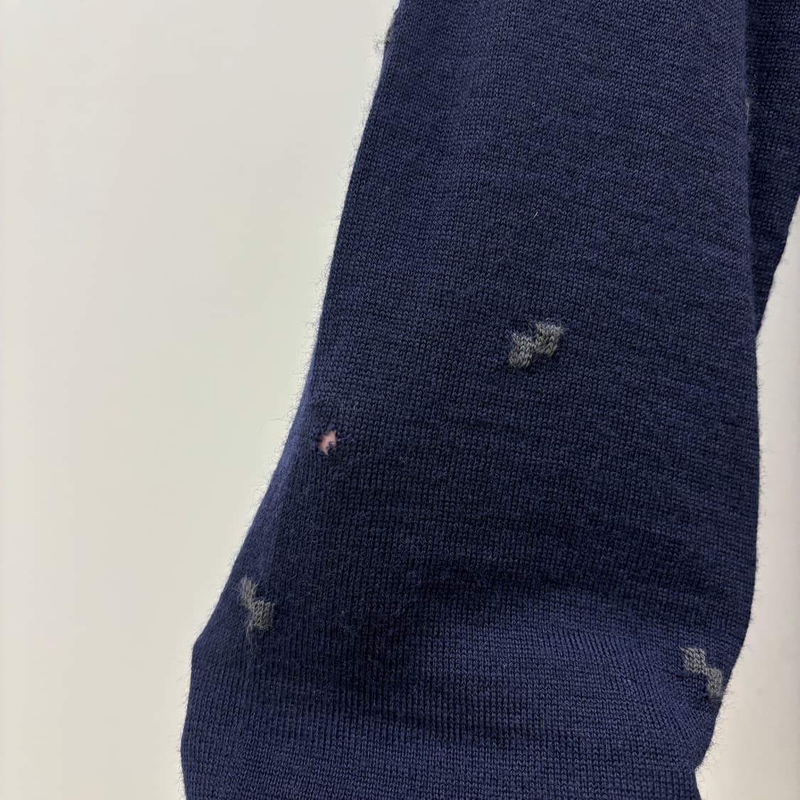 꼼데가르송 옴므 듀스 v넥 니트 상품이미지6