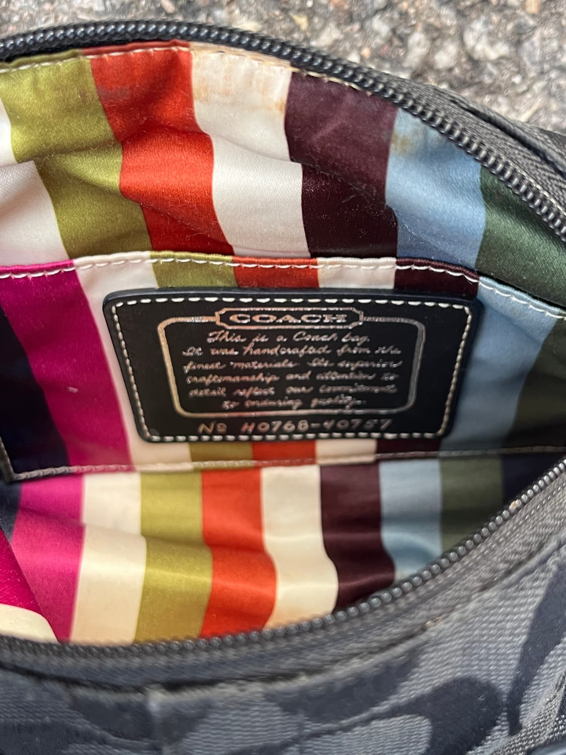 빈티지 코치 미니백 상품이미지4