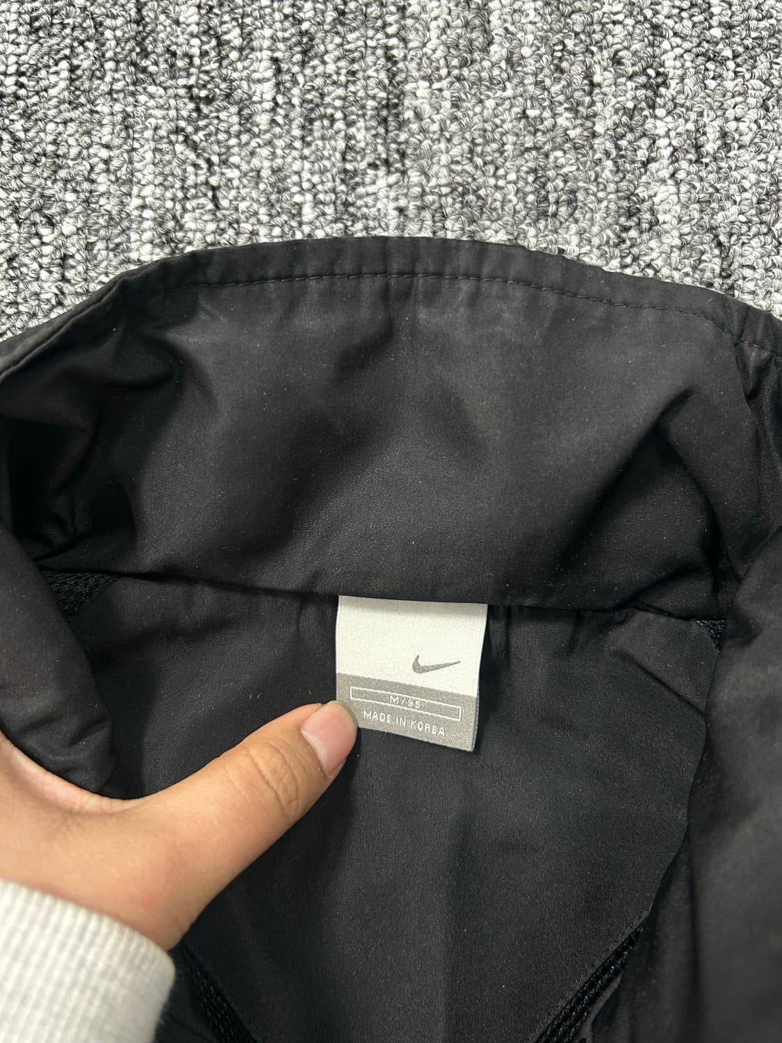 나이키 00s 블랙 사이드라인 바람막이 M 상품이미지5