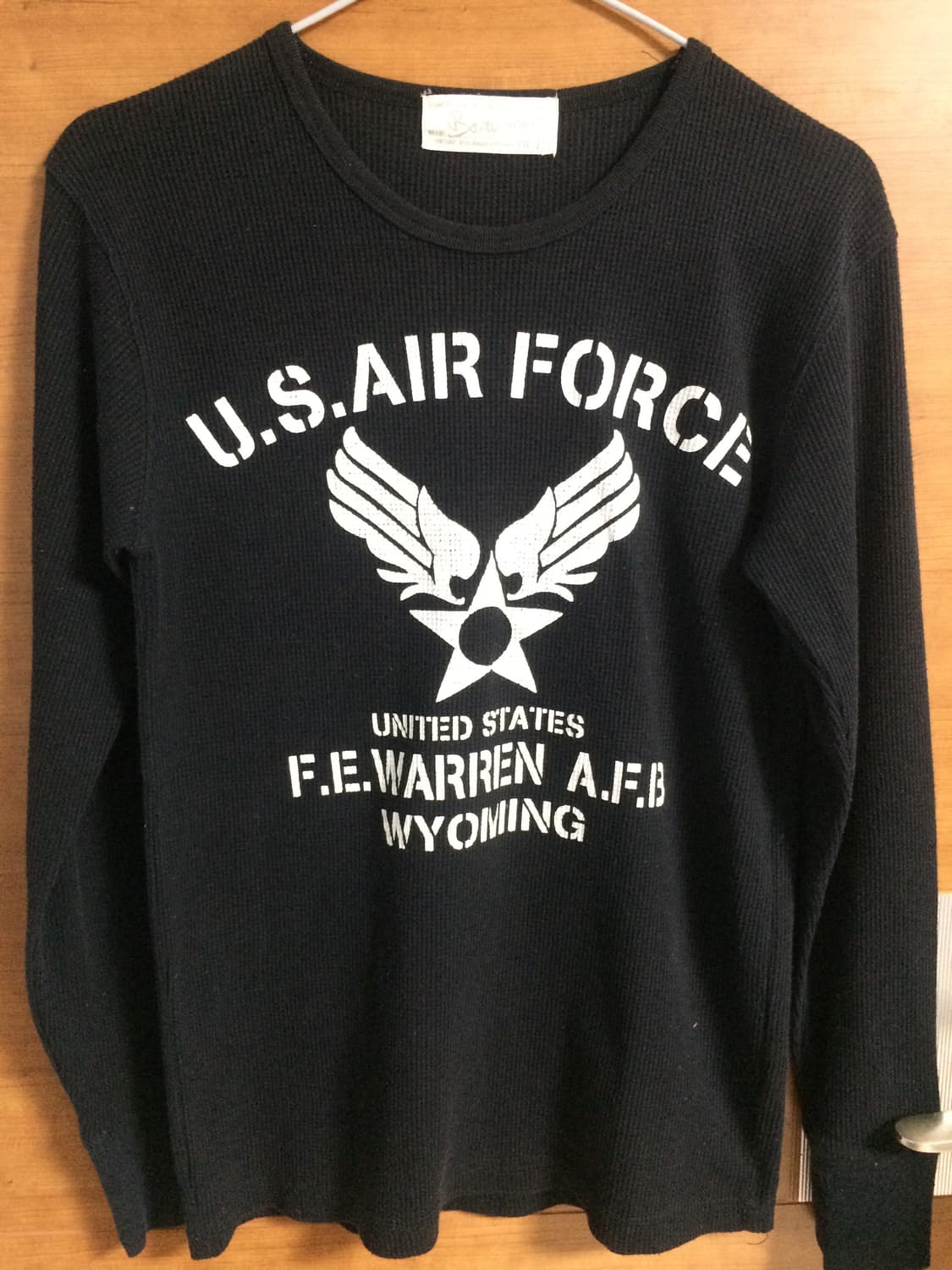 Us air force 검정 롱슬리브 상품이미지1