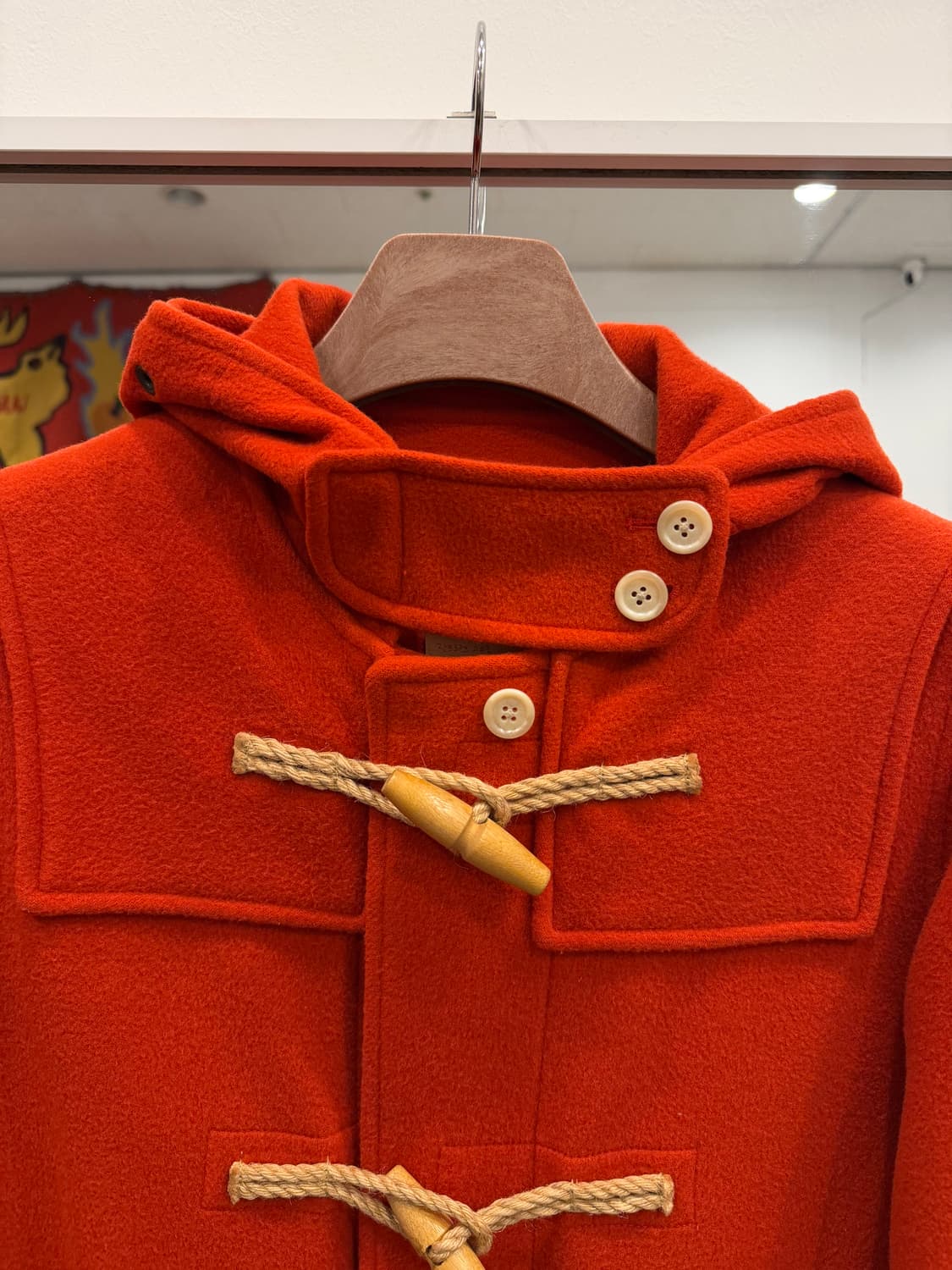 90s Ralph lauren Sport 랄프로렌 스포츠 울 더플 코트 상품이미지2