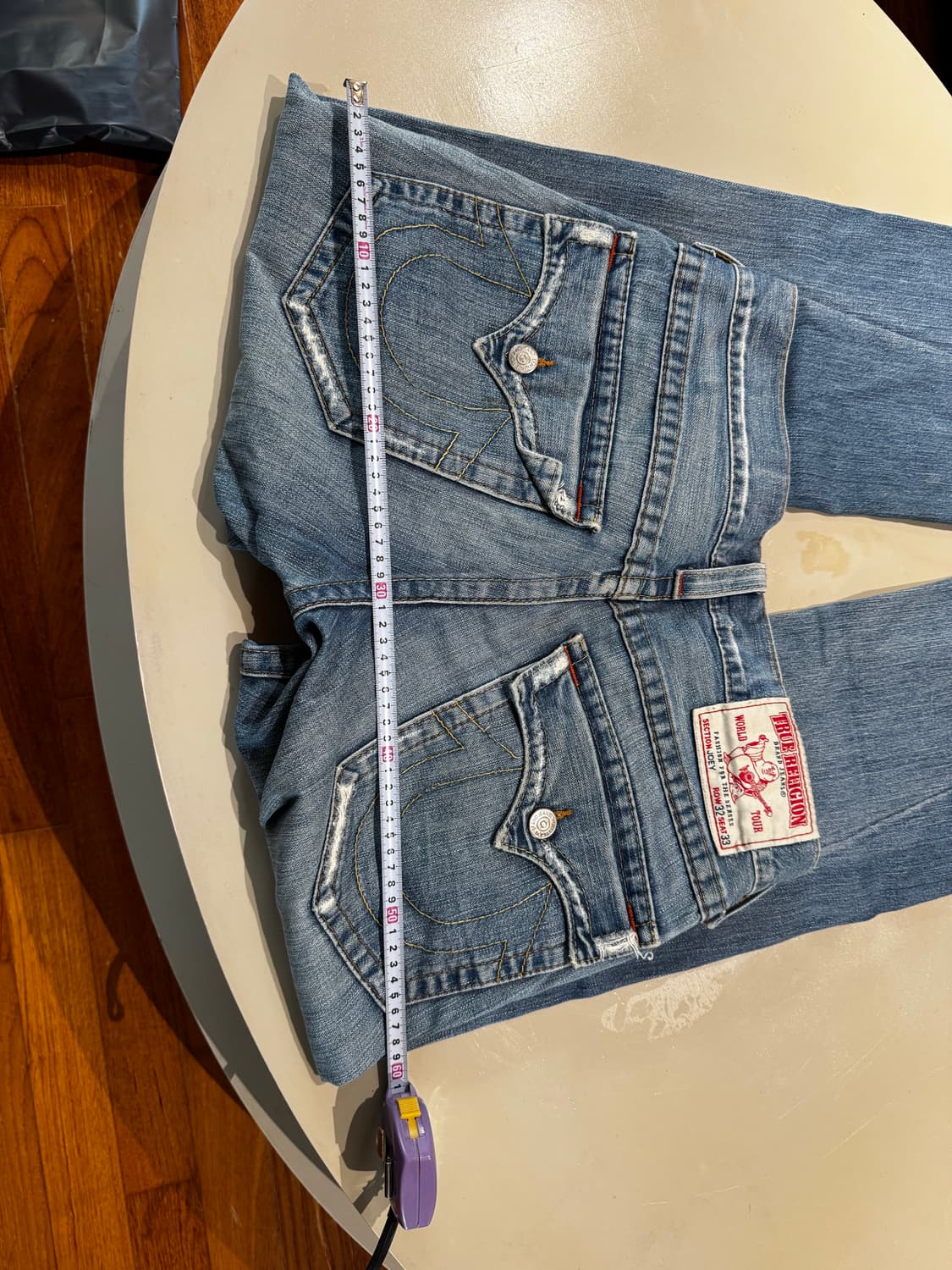 트루릴리젼 조이 투어 데미지 워싱 청바지 32 상품이미지9